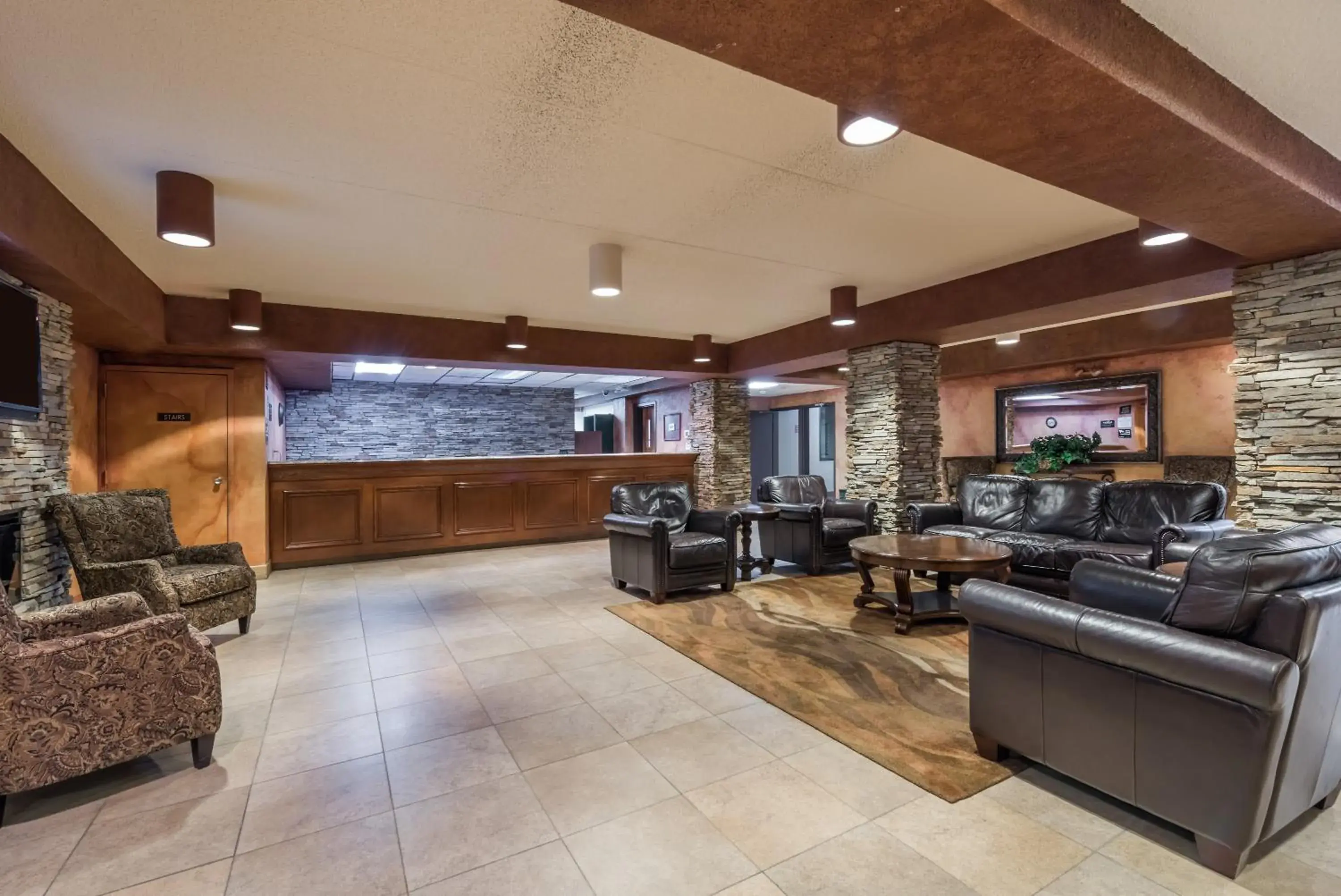 Lobby or reception in Ramada by Wyndham Fargo Lobby or reception in Ramada by Wyndham Fargo