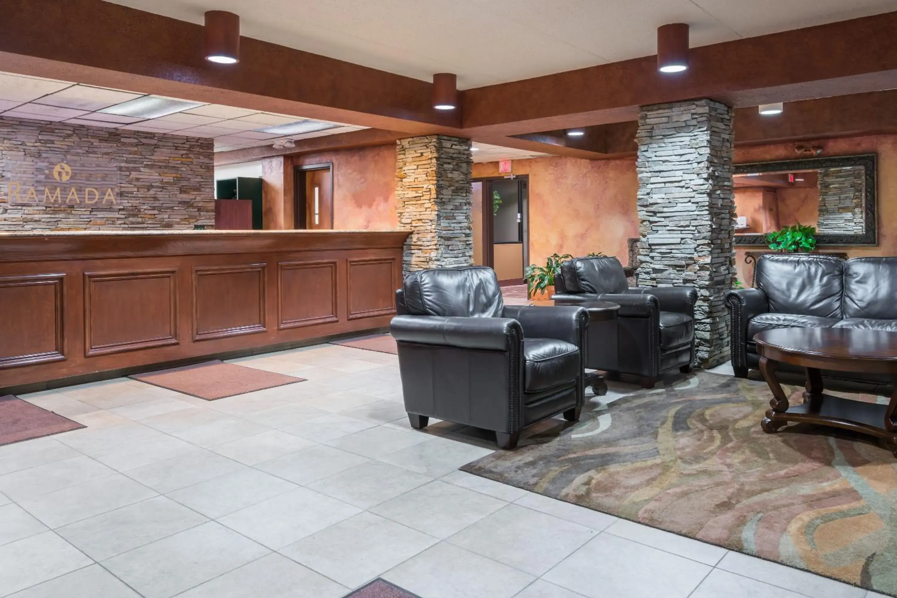 Lobby or reception in Ramada by Wyndham Fargo Lobby or reception in Ramada by Wyndham Fargo