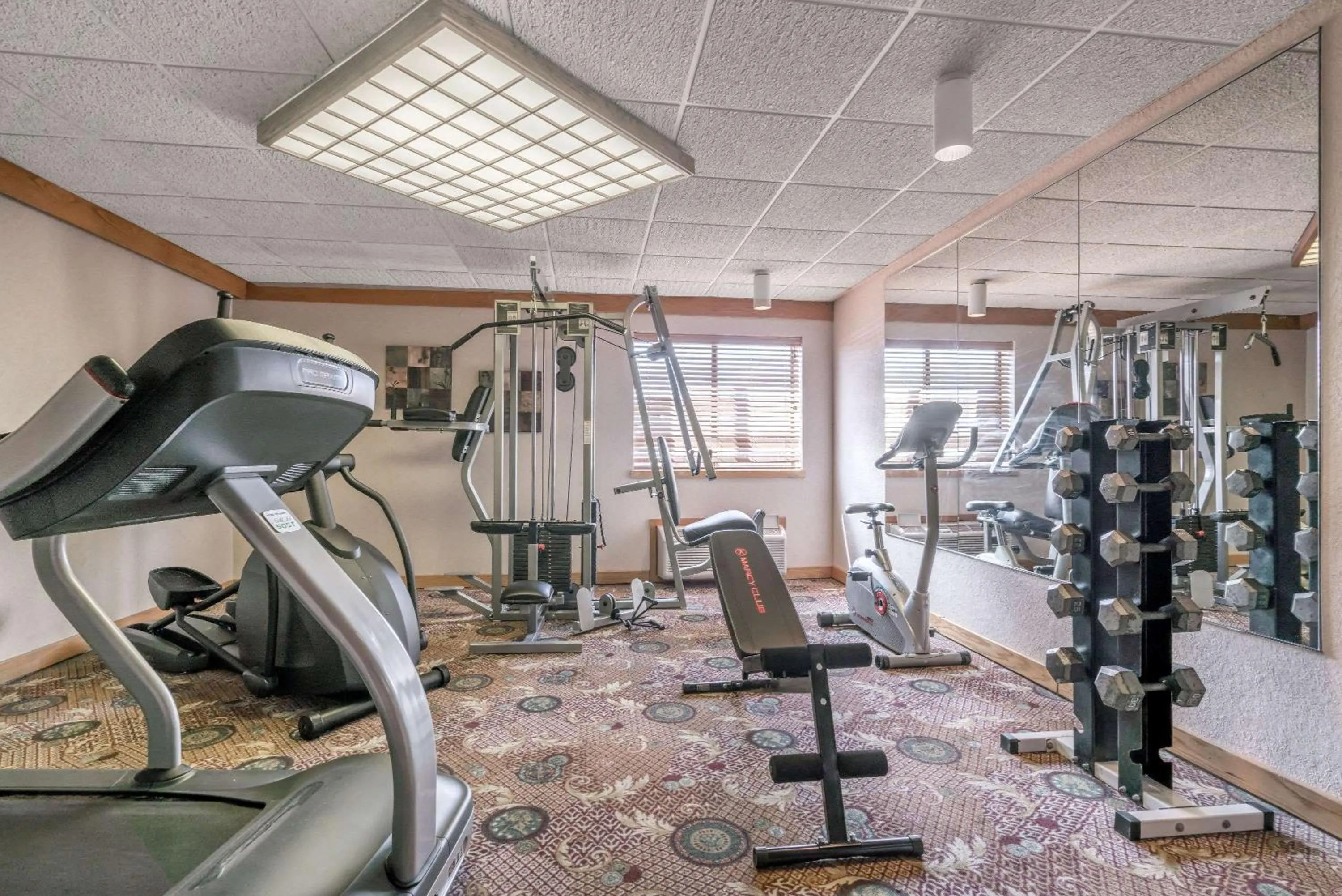 Fitness centre/facilities in Ramada by Wyndham Fargo