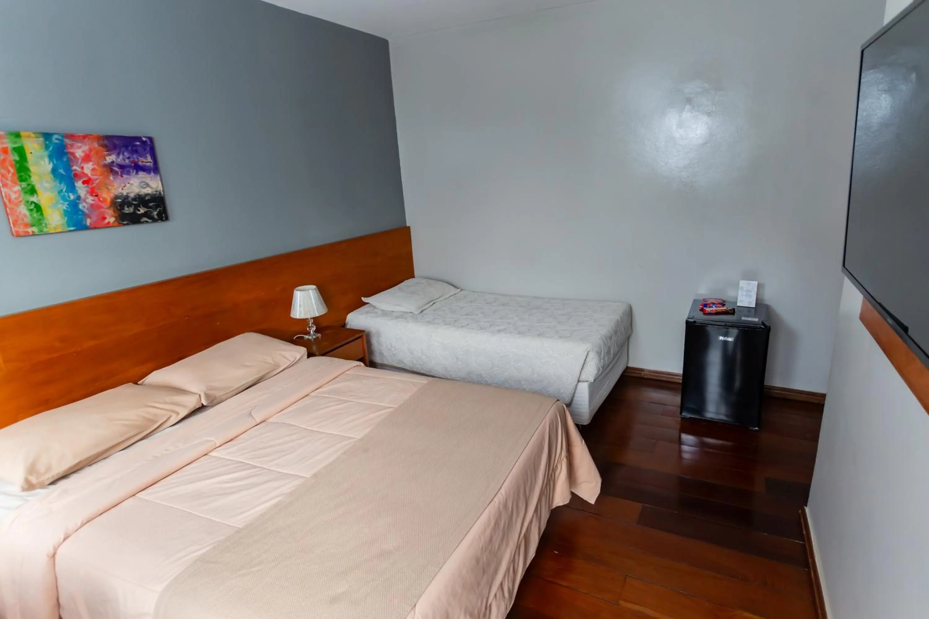 Bed in Pousada do Chafariz