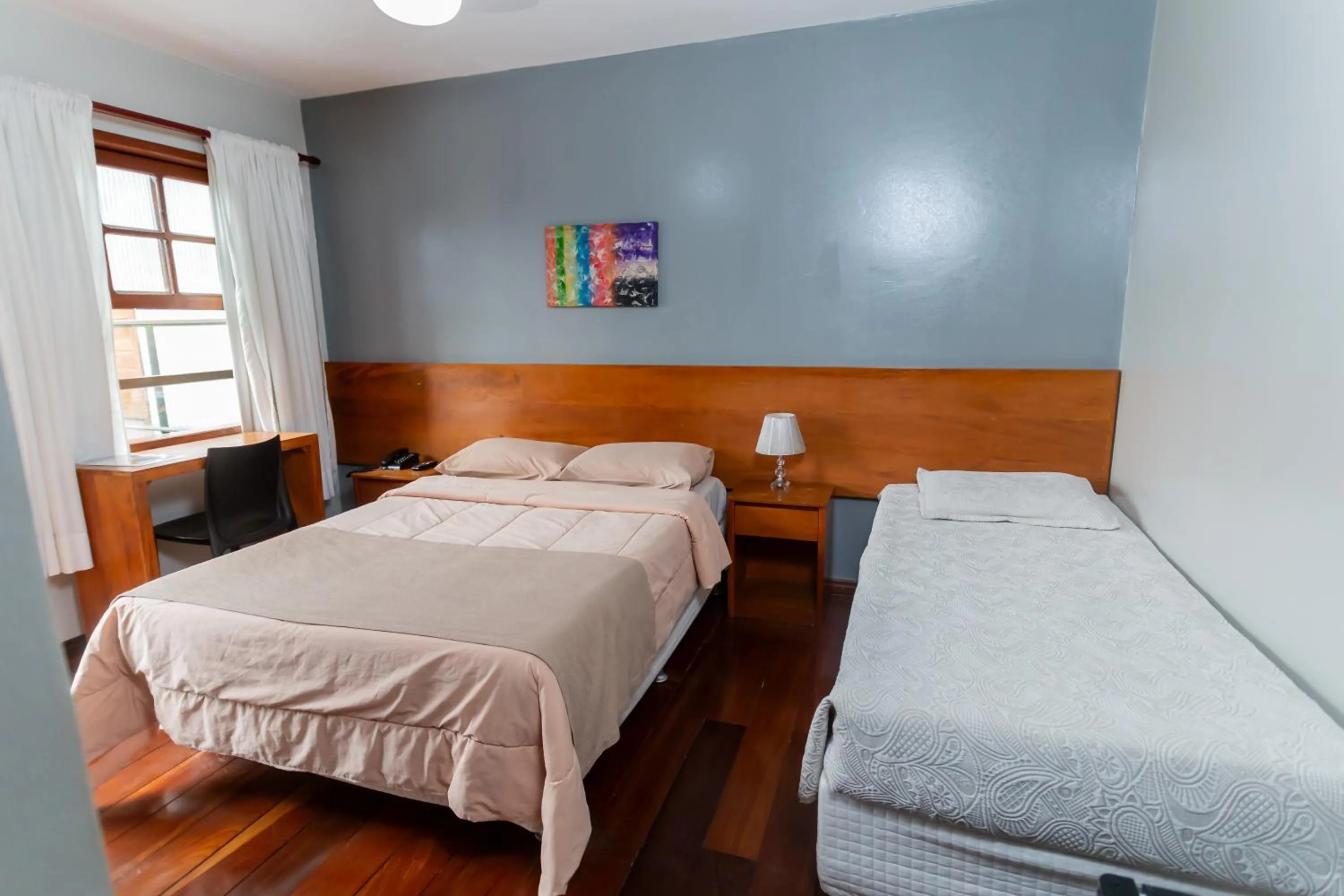 Bed in Pousada do Chafariz