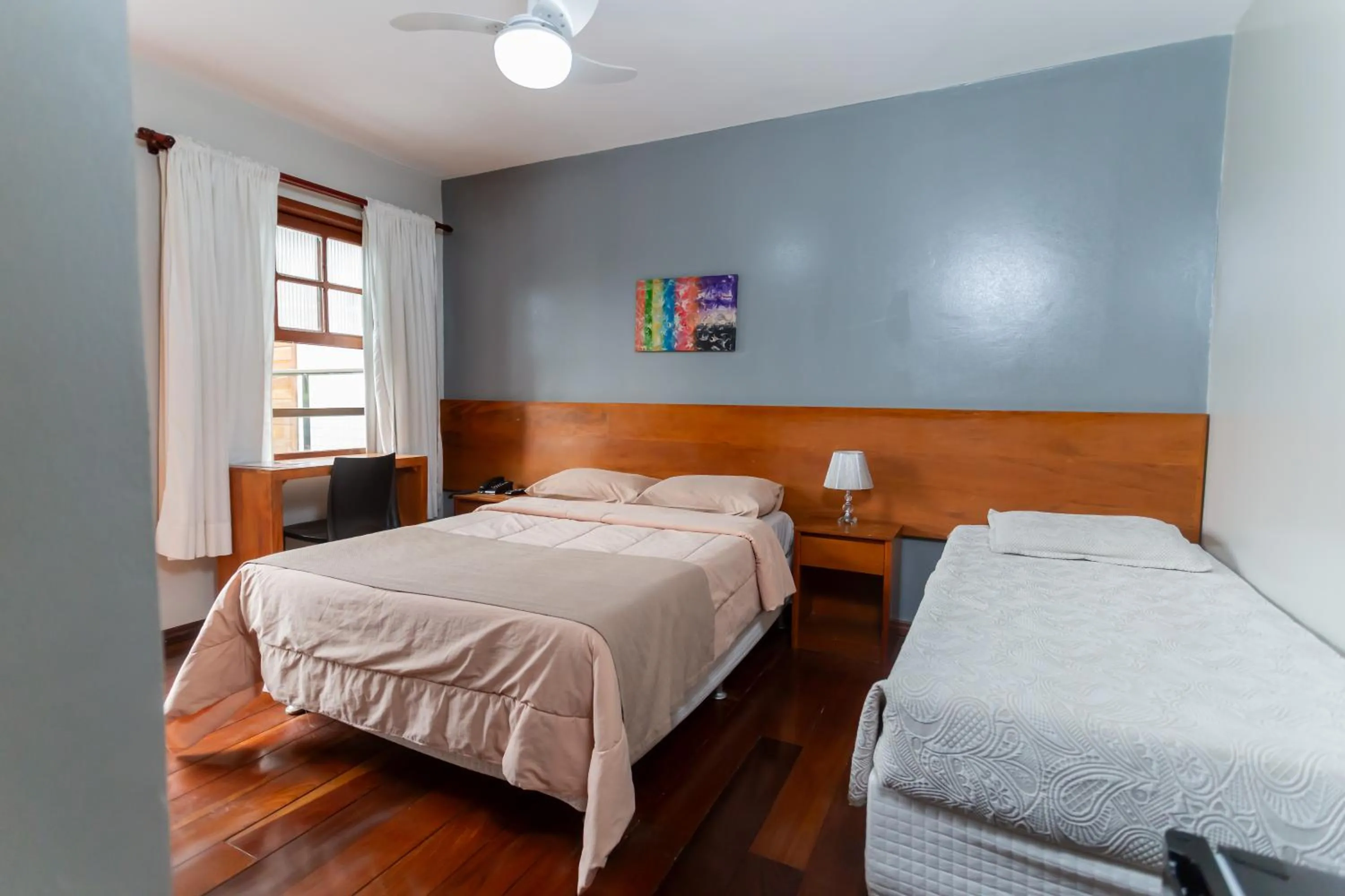 Bed in Pousada do Chafariz