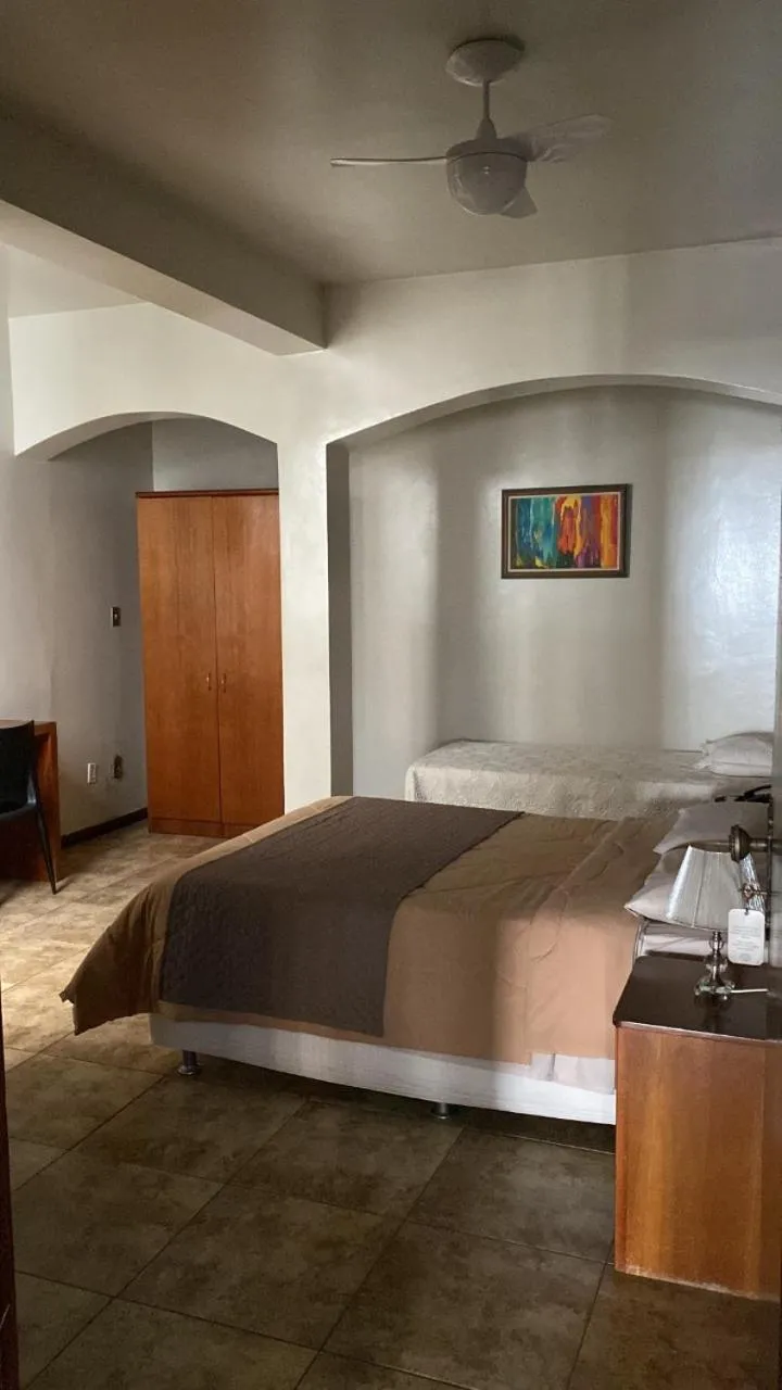 Bed in Pousada do Chafariz