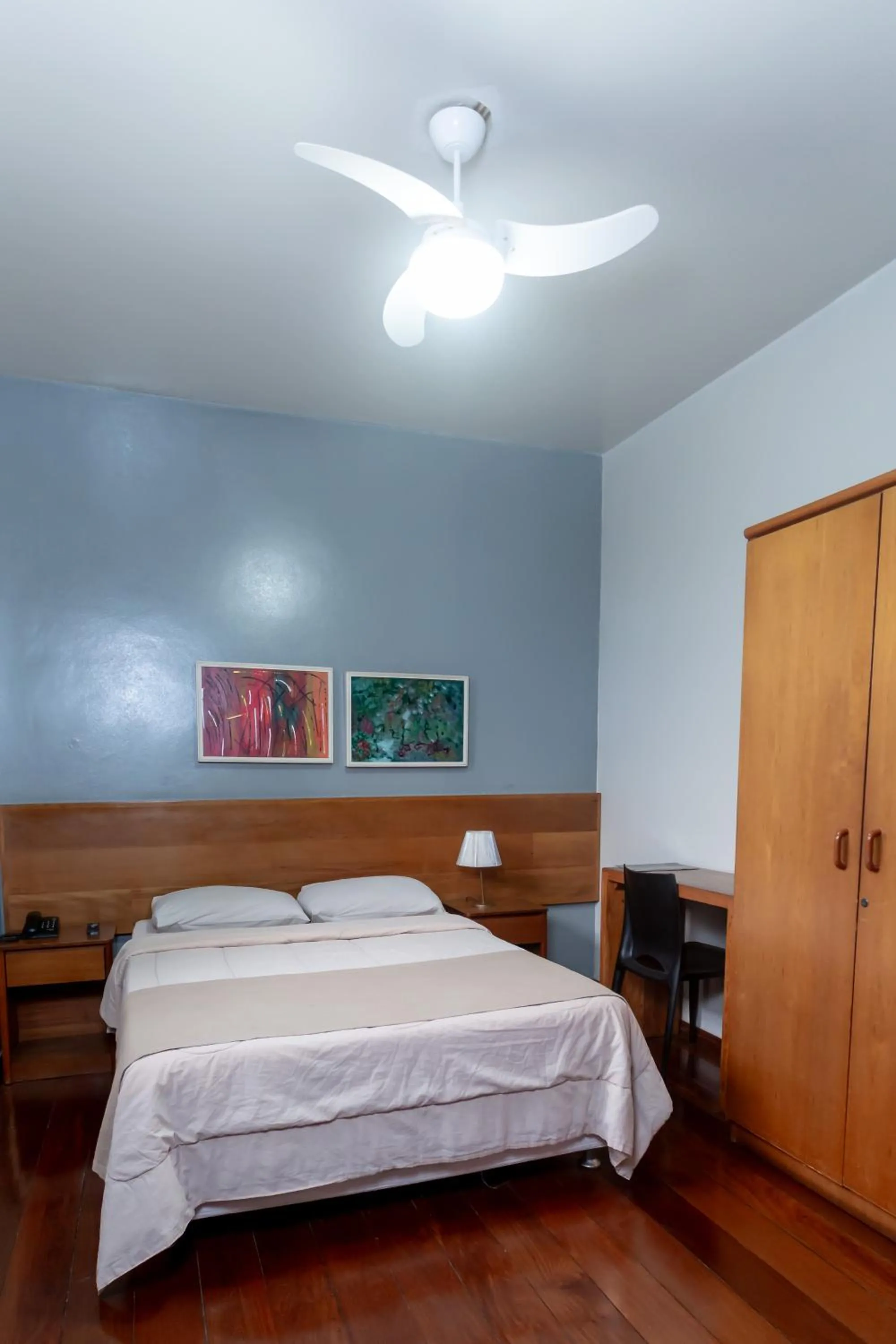 Bed in Pousada do Chafariz