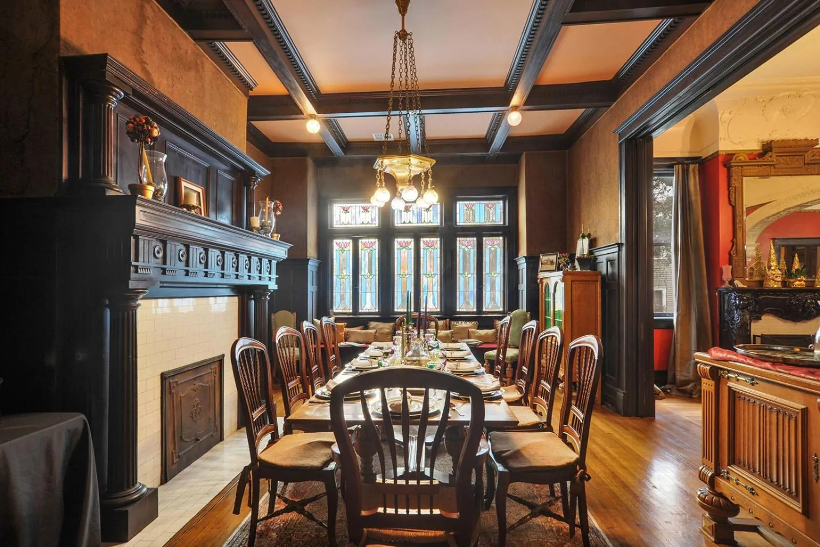 Dining area in Canal Street Inn