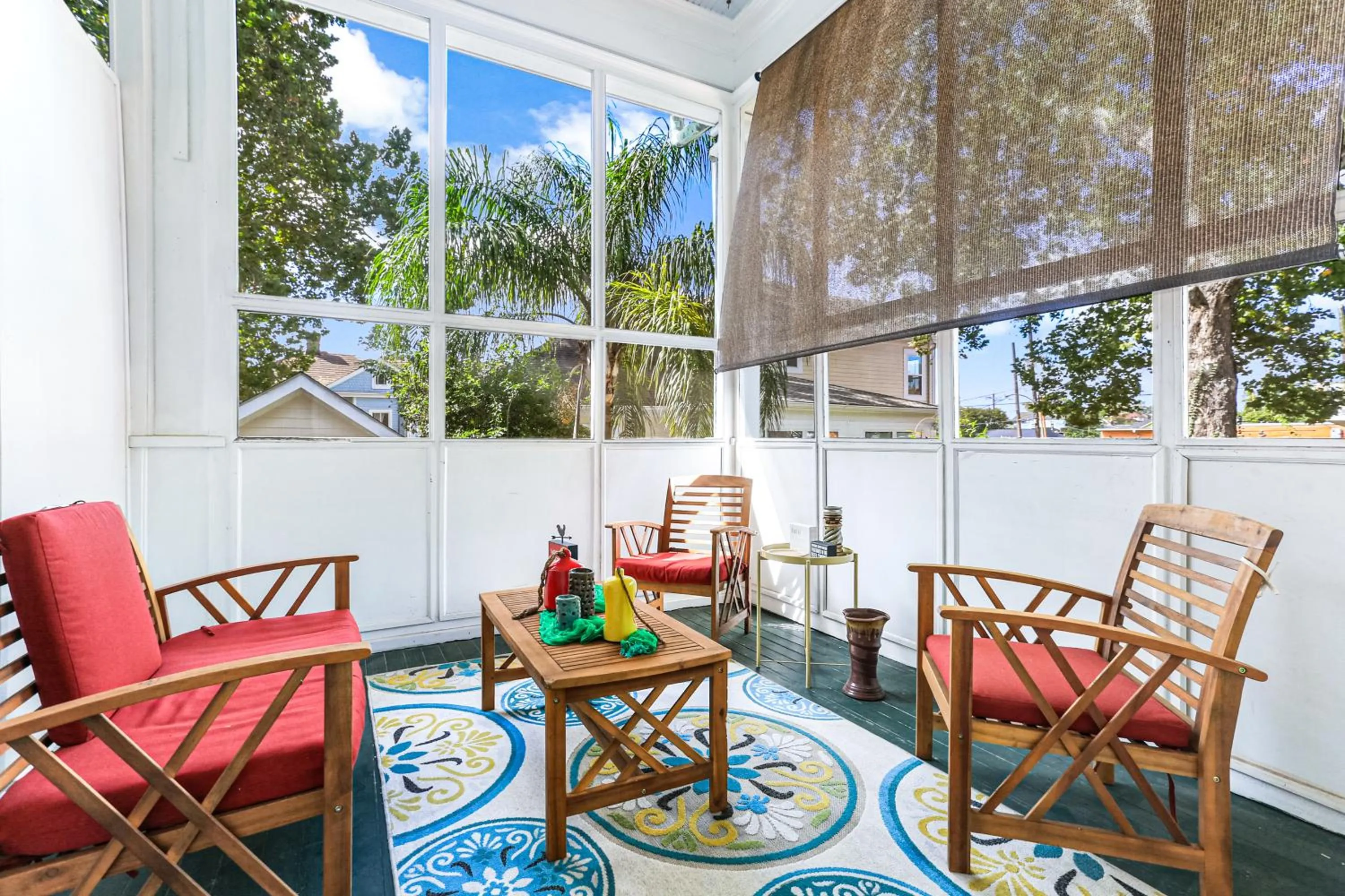 Patio in Canal Street Inn