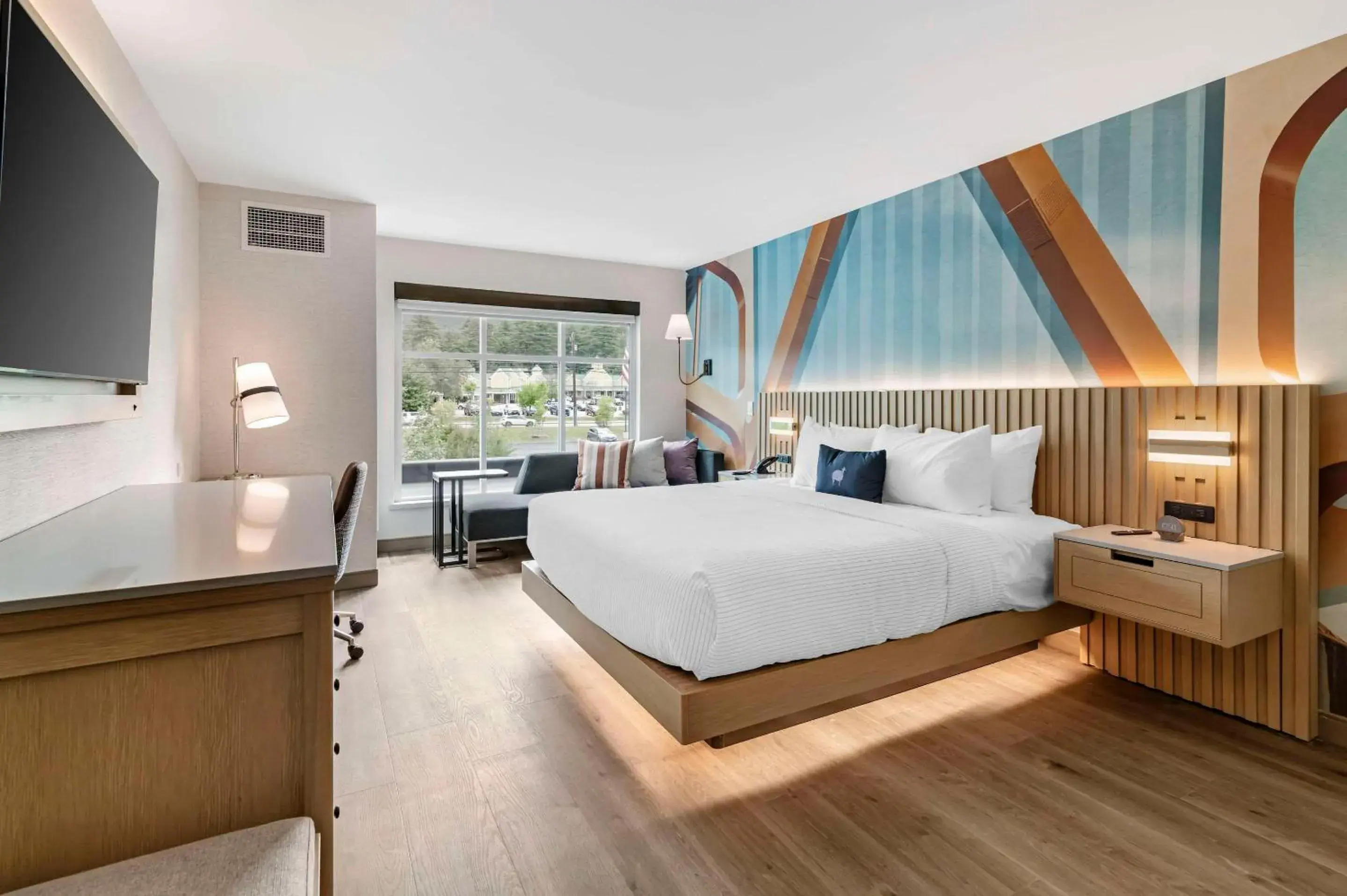 Bedroom, Bed in Cambria Hotel North Conway Bedroom, Bed in Cambria Hotel North Conway