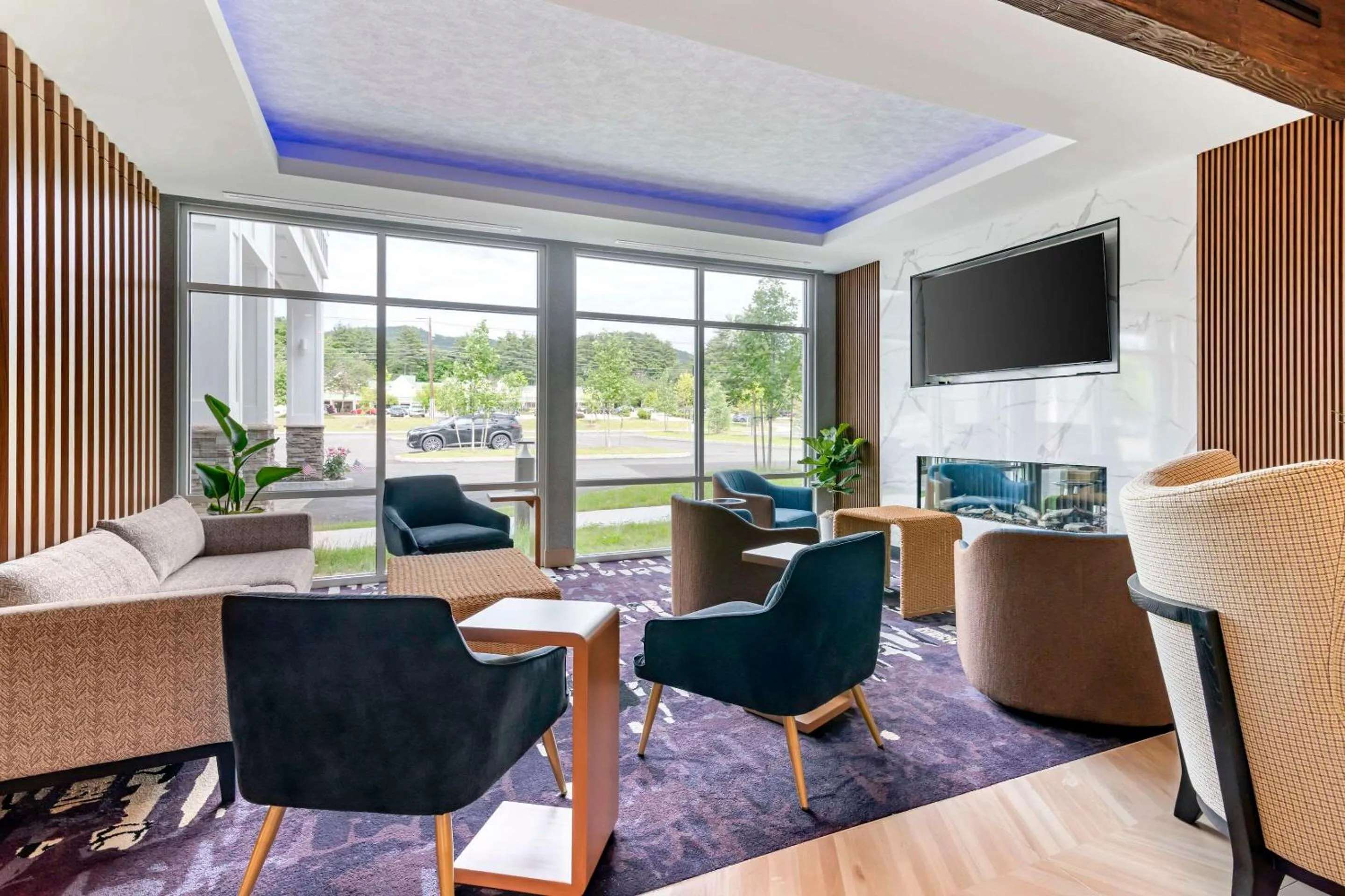 Lobby or reception in Cambria Hotel North Conway