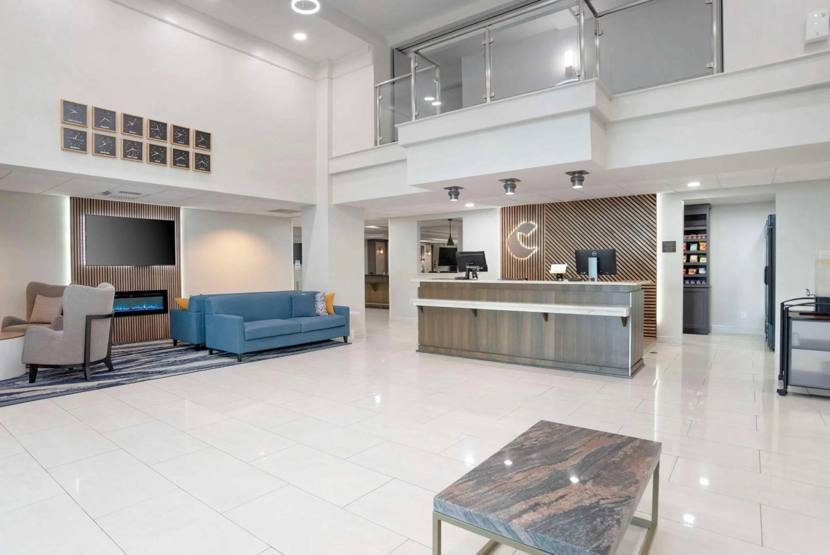 Lobby or reception in Comfort Inn & Suites New Orleans Airport North