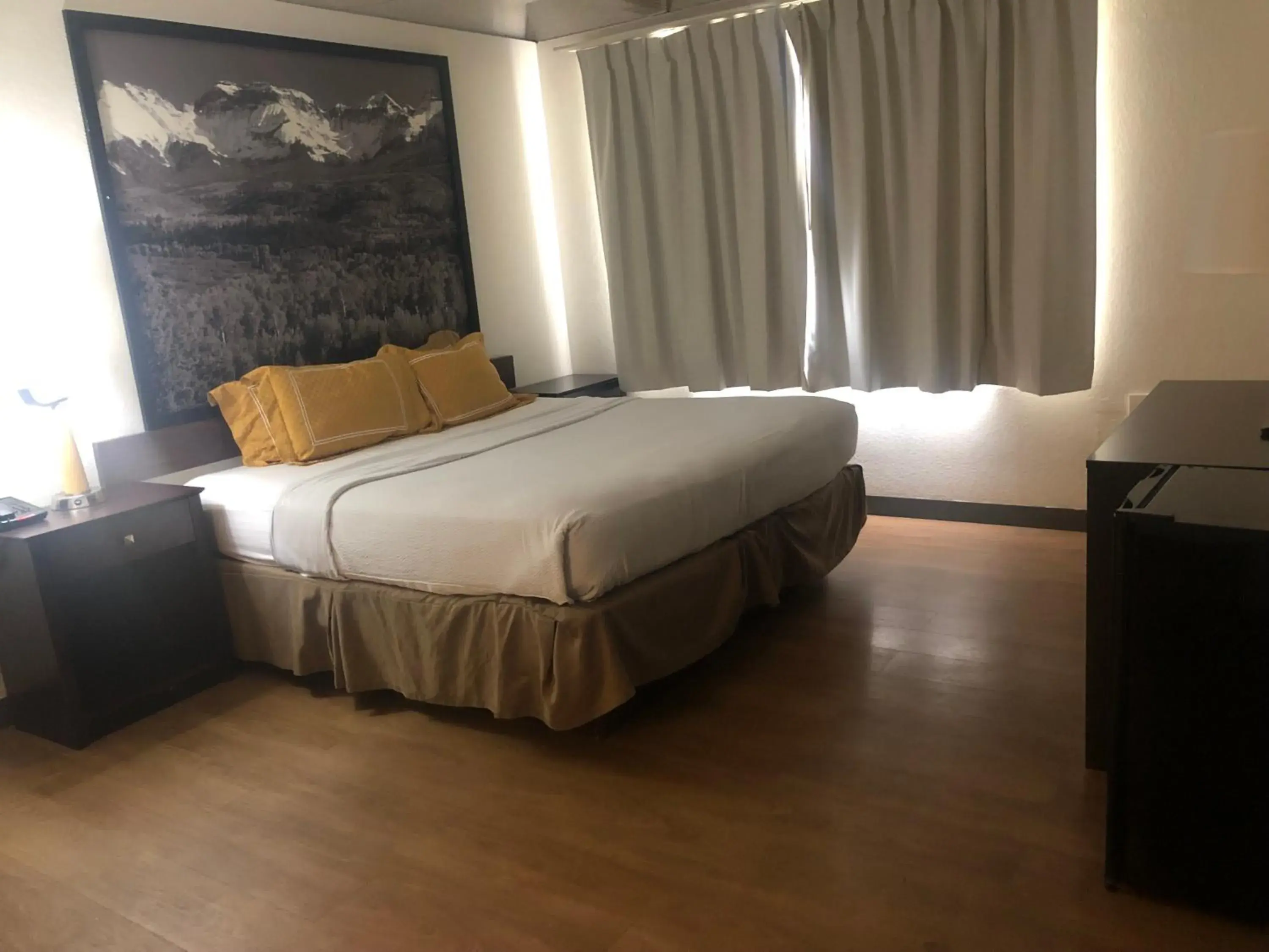 Bed in Budget Inn Denver Downtown Bed in Budget Inn Denver Downtown