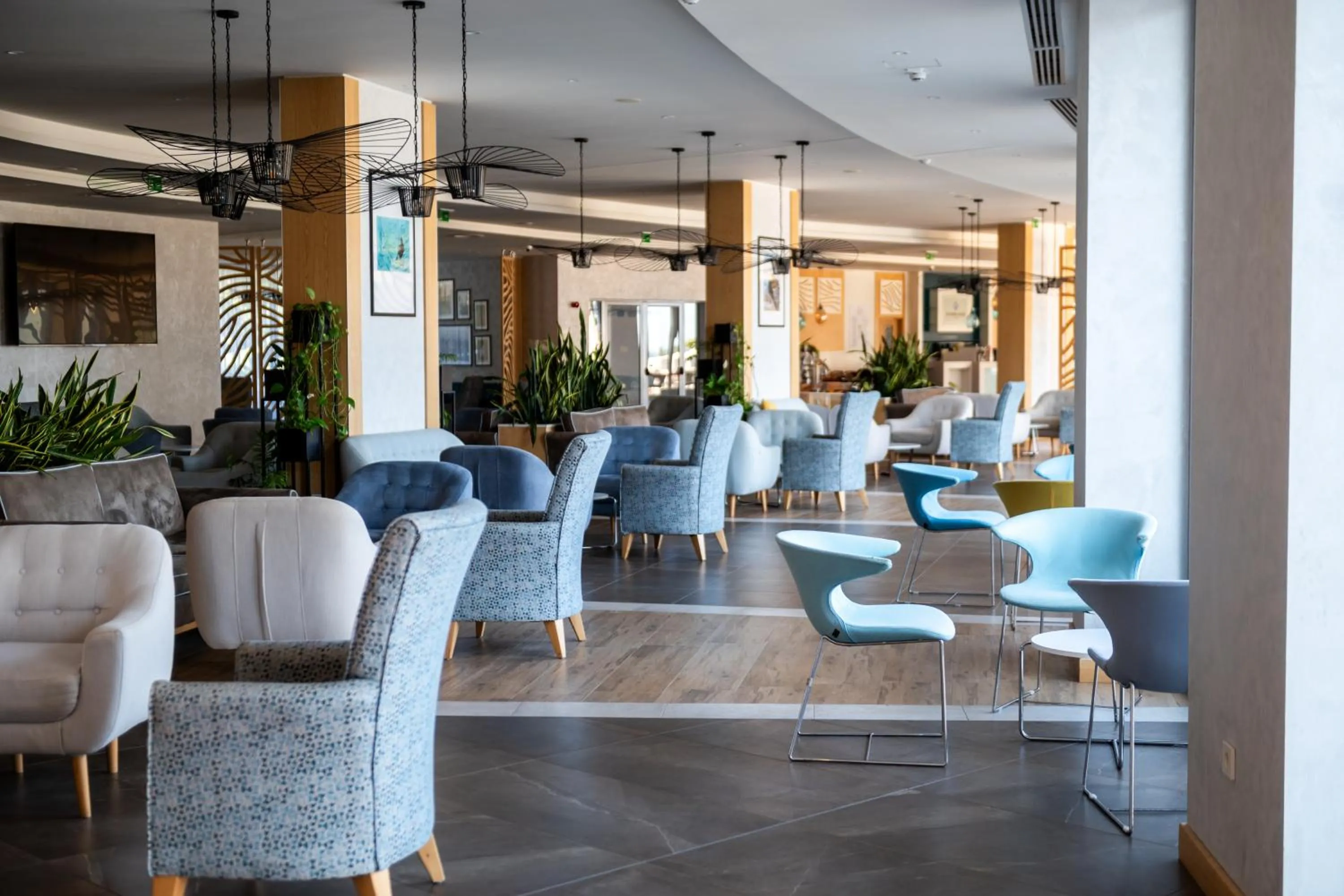Lobby or reception in Astoria Hotel All Inclusive & Private Beach