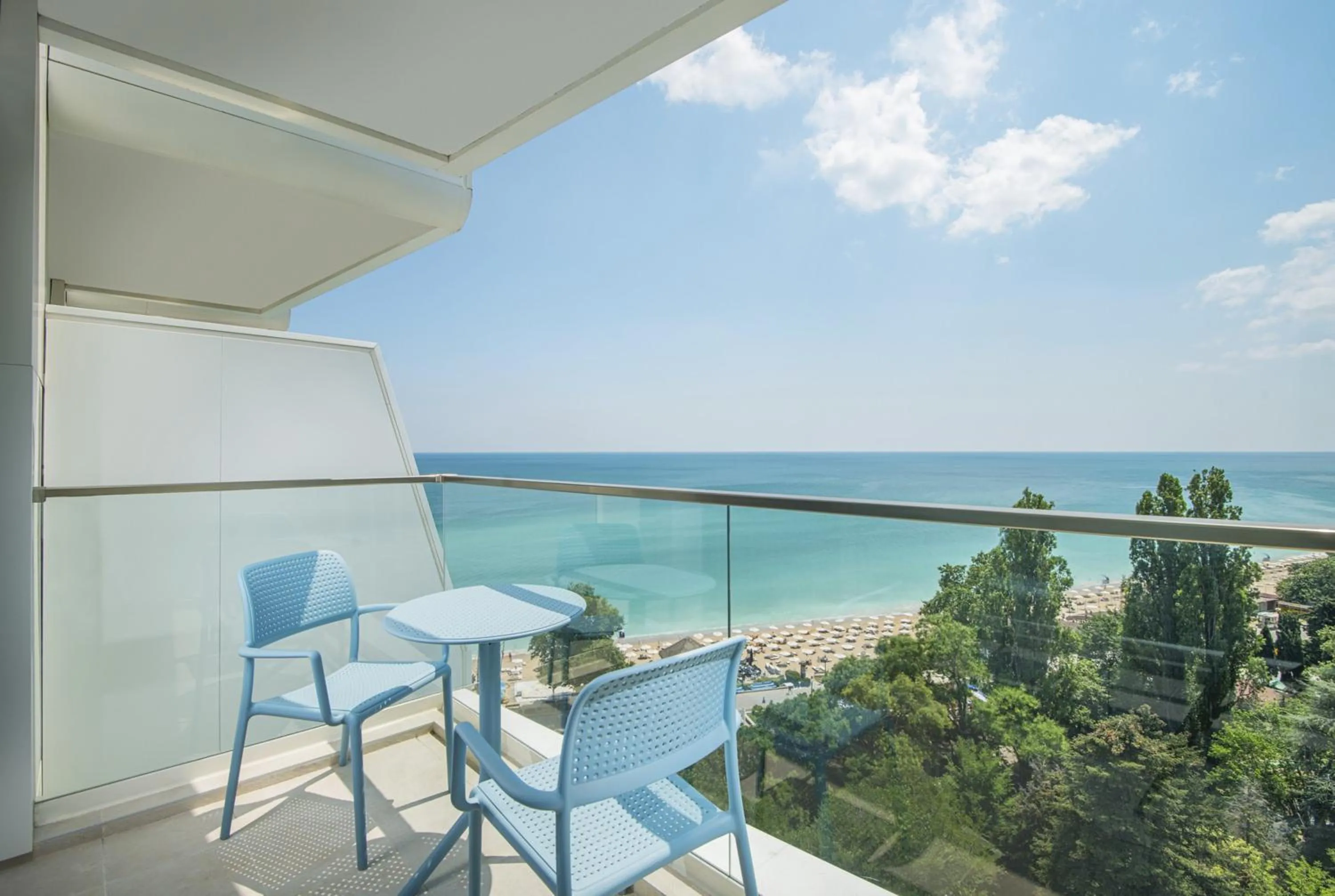 Balcony/Terrace in Astoria Hotel All Inclusive & Private Beach