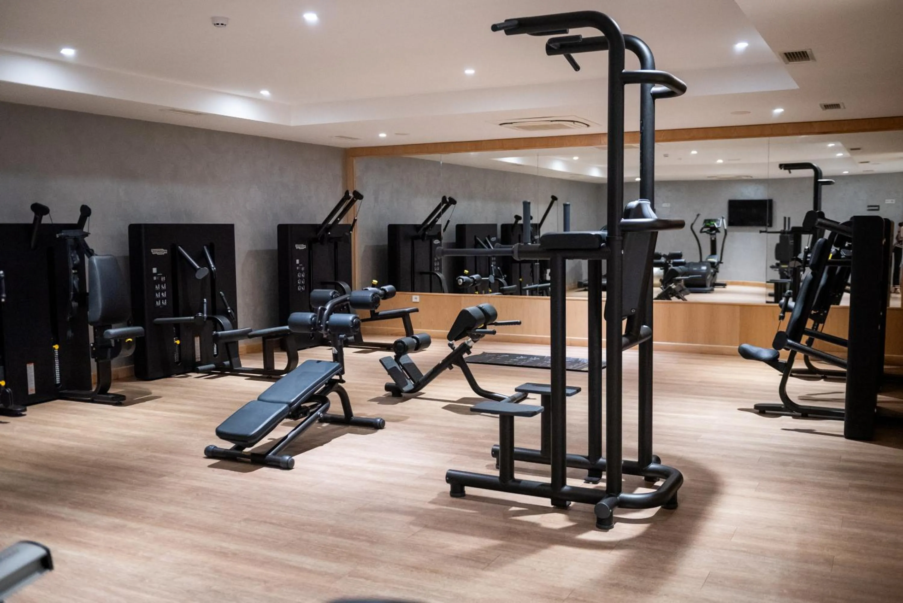 Fitness centre/facilities in Astoria Hotel All Inclusive & Private Beach
