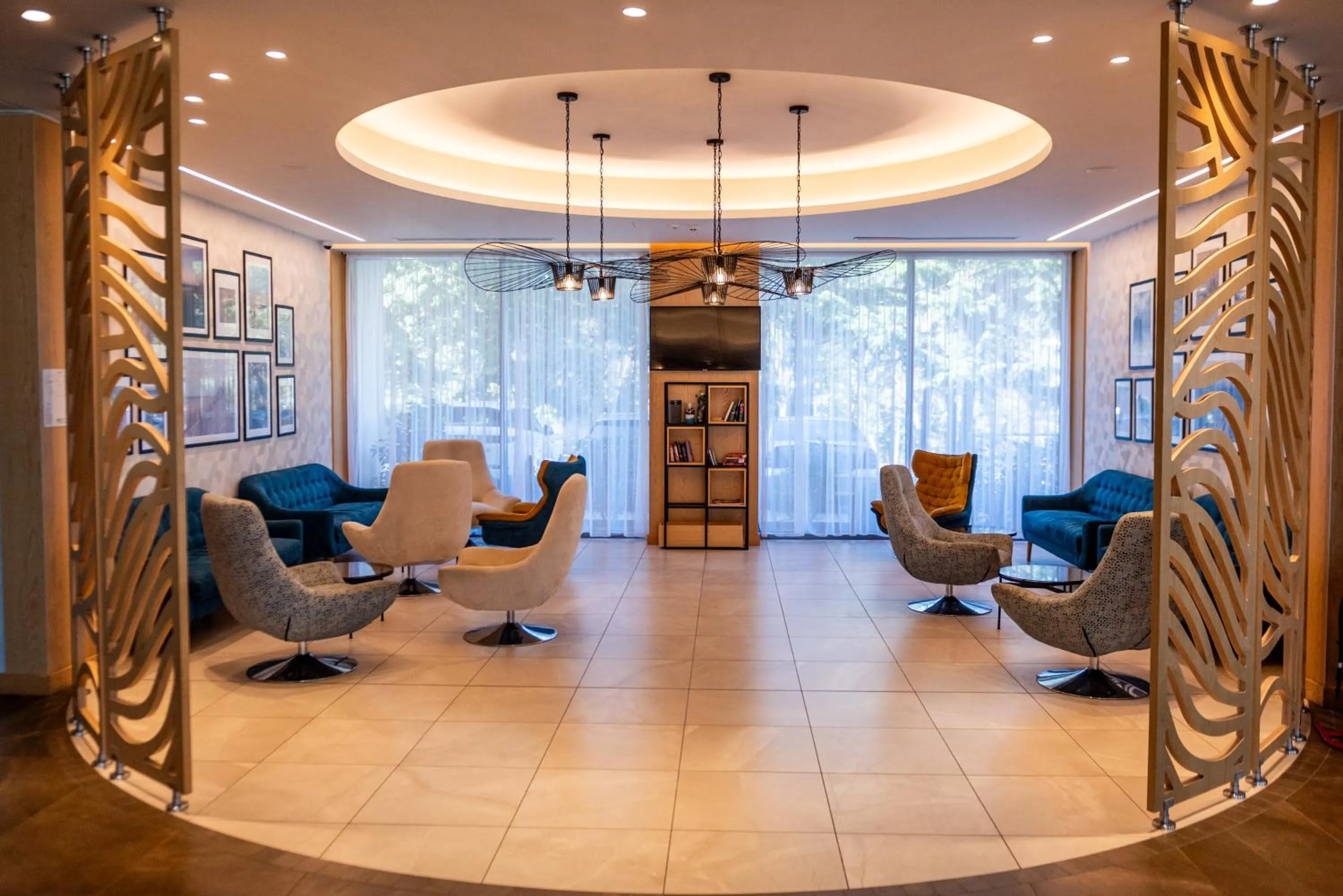 Lobby or reception in Astoria Hotel All Inclusive & Private Beach
