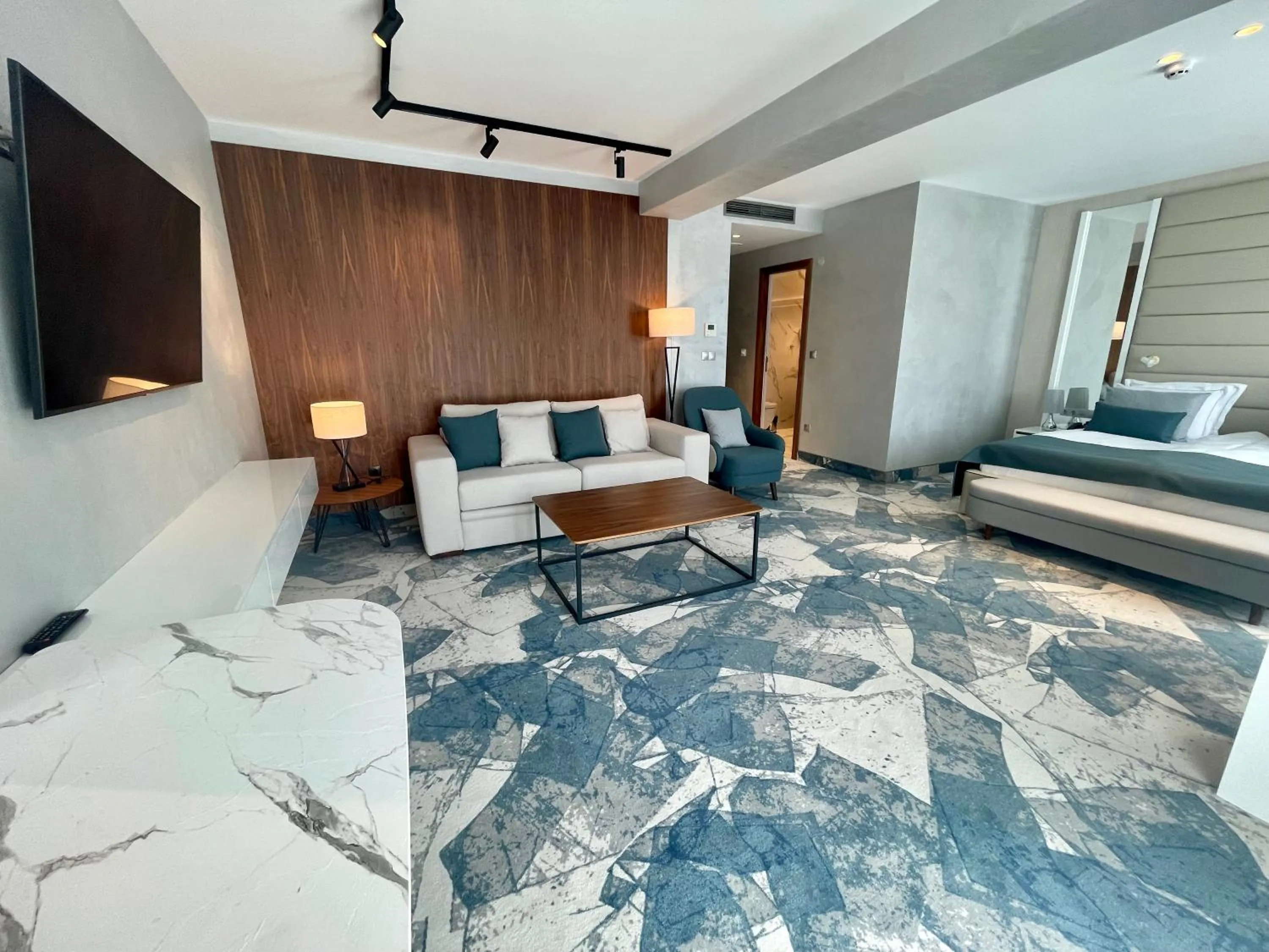 Bedroom, Bed in Astoria Hotel All Inclusive & Private Beach