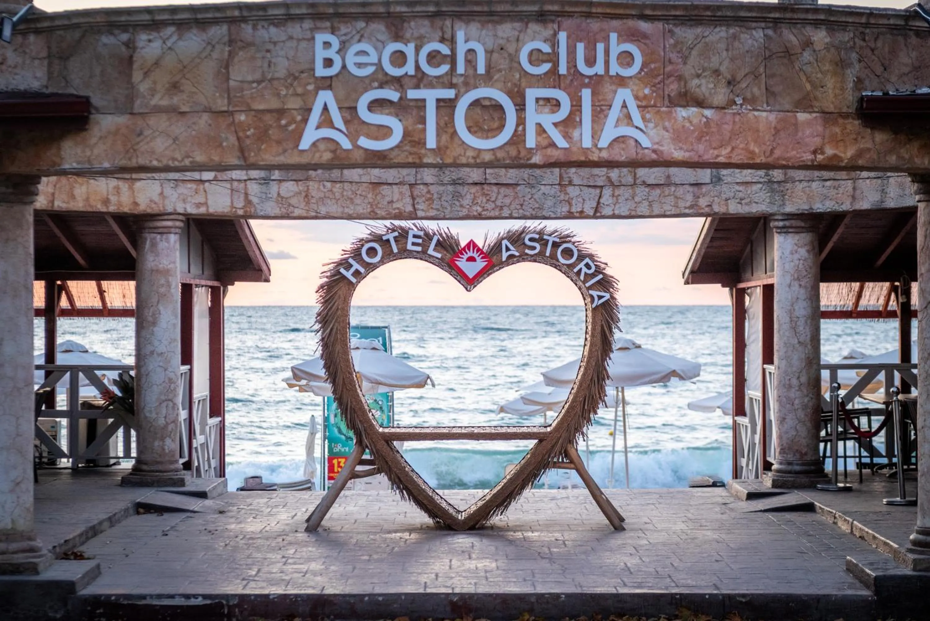 Beach in Astoria Hotel All Inclusive & Private Beach