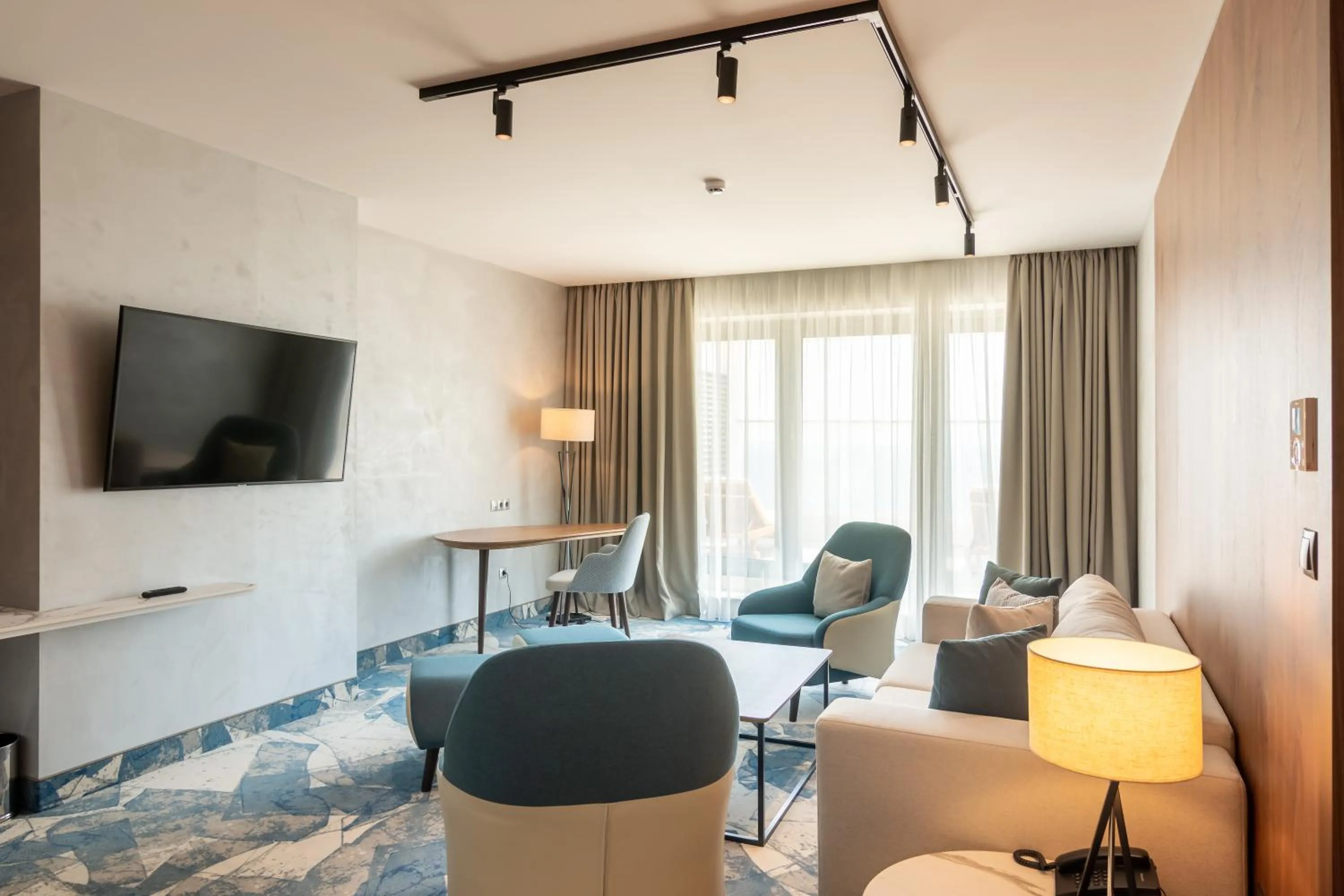 Seating area in Astoria Hotel All Inclusive & Private Beach