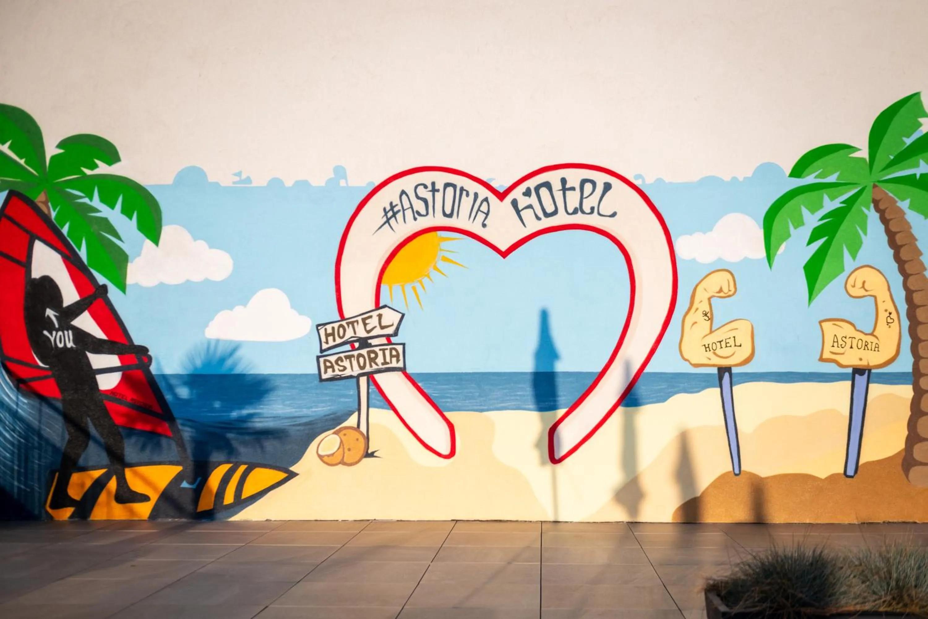 Property building in Astoria Hotel All Inclusive & Private Beach