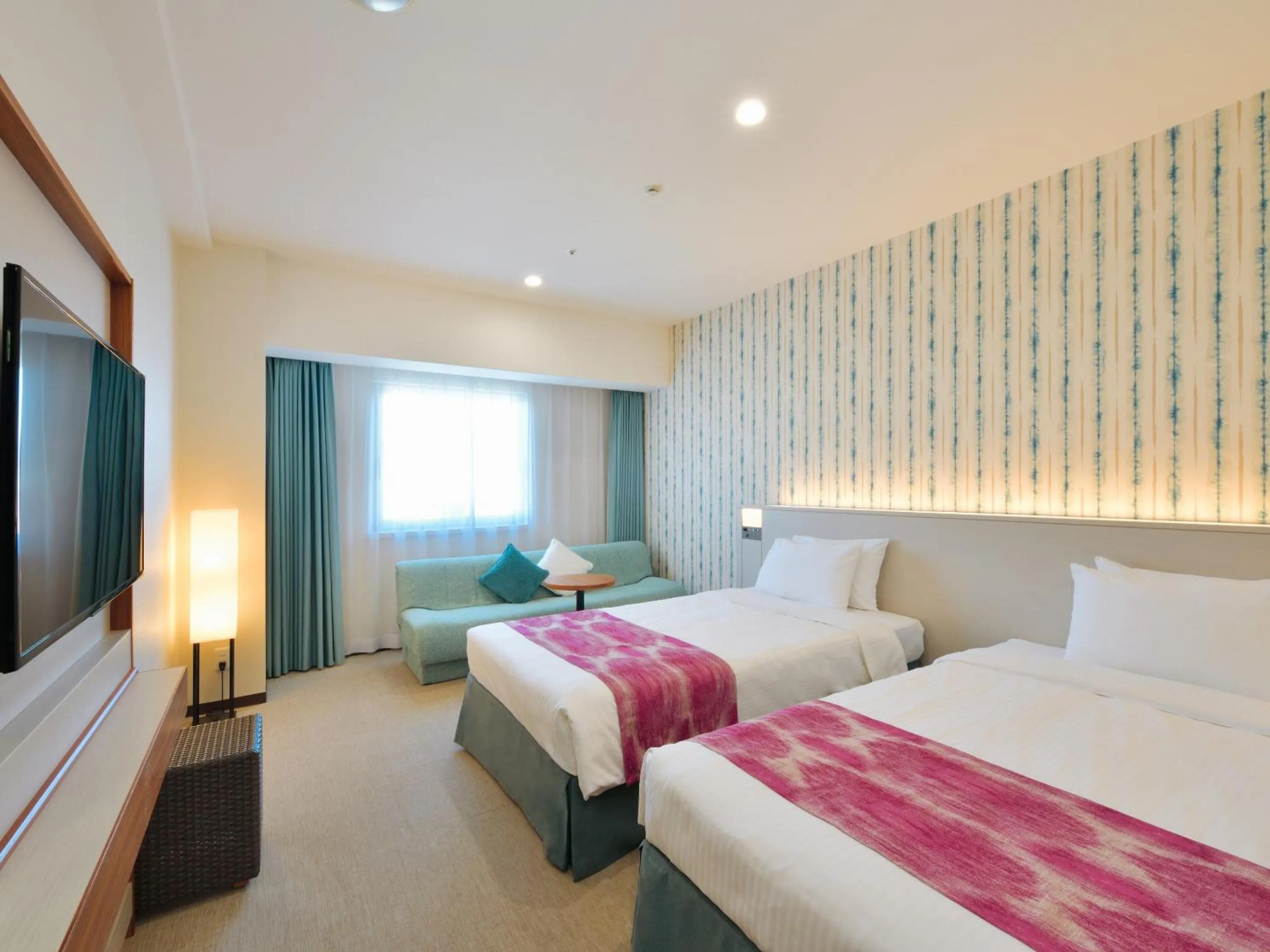 Photo of the whole room, Bed in Hotel JAL City Naha