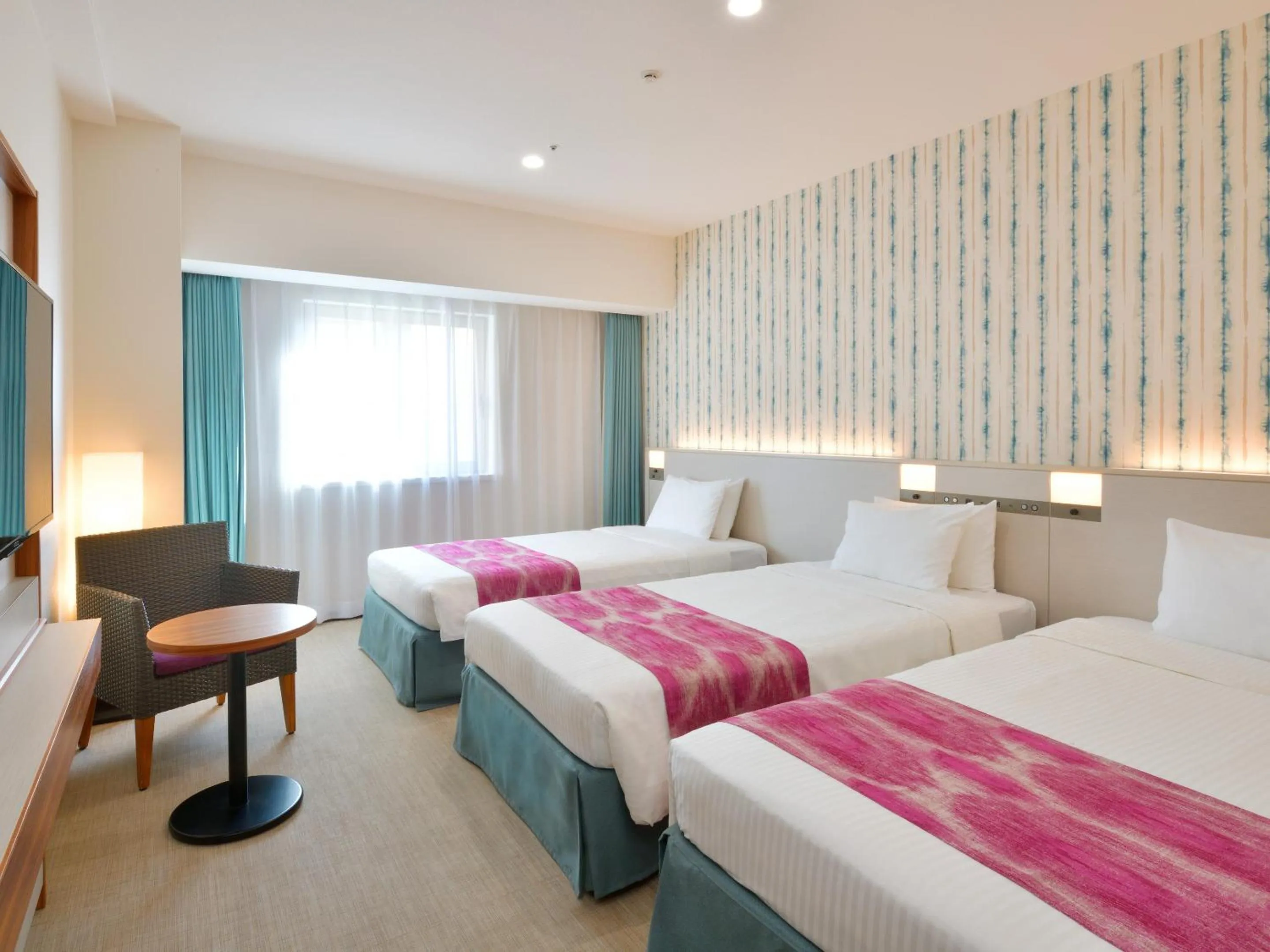 Photo of the whole room, Bed in Hotel JAL City Naha