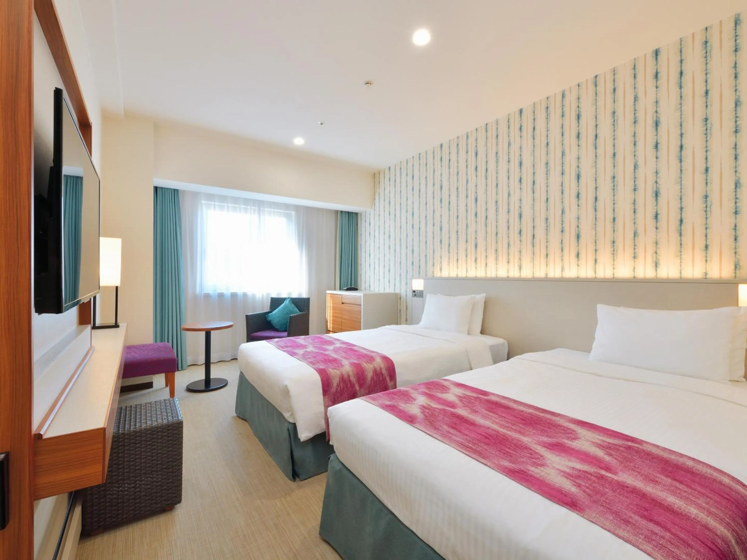 Photo of the whole room, Bed in Hotel JAL City Naha