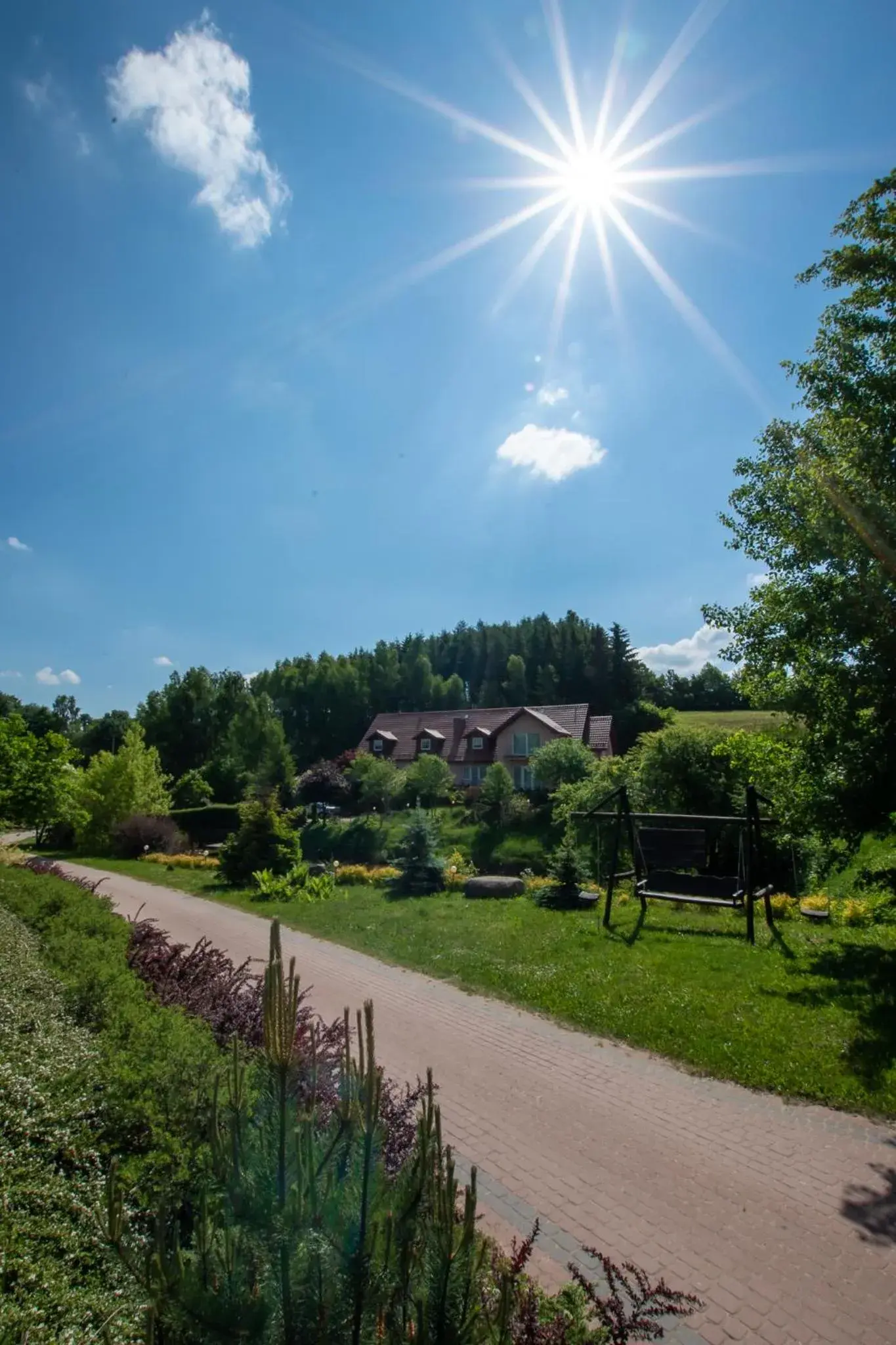 Quadruple Room with Private Bathroom in Resort Holiday Natural - Gościniec Zacisze Quadruple Room with Private Bathroom in Resort Holiday Natural - Gościniec Zacisze