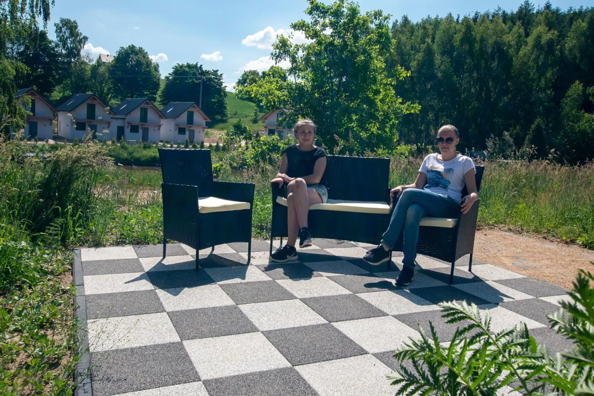 Garden in Kaszuby Resort Zacisze