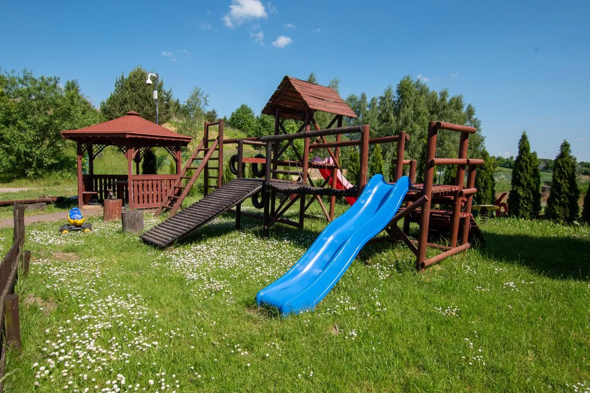 Children play ground in Kaszuby Resort Zacisze