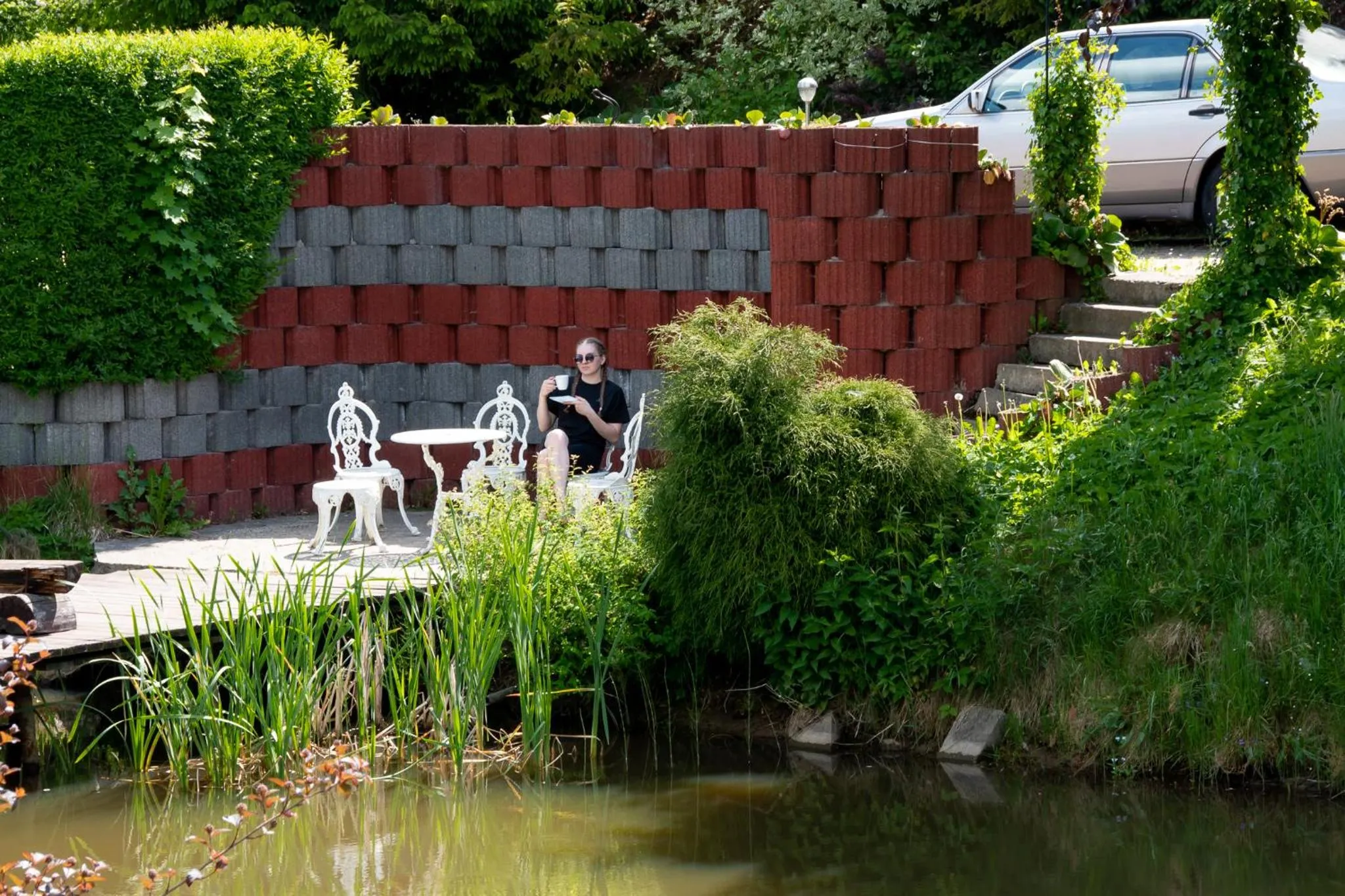 Garden in Kaszuby Resort Zacisze