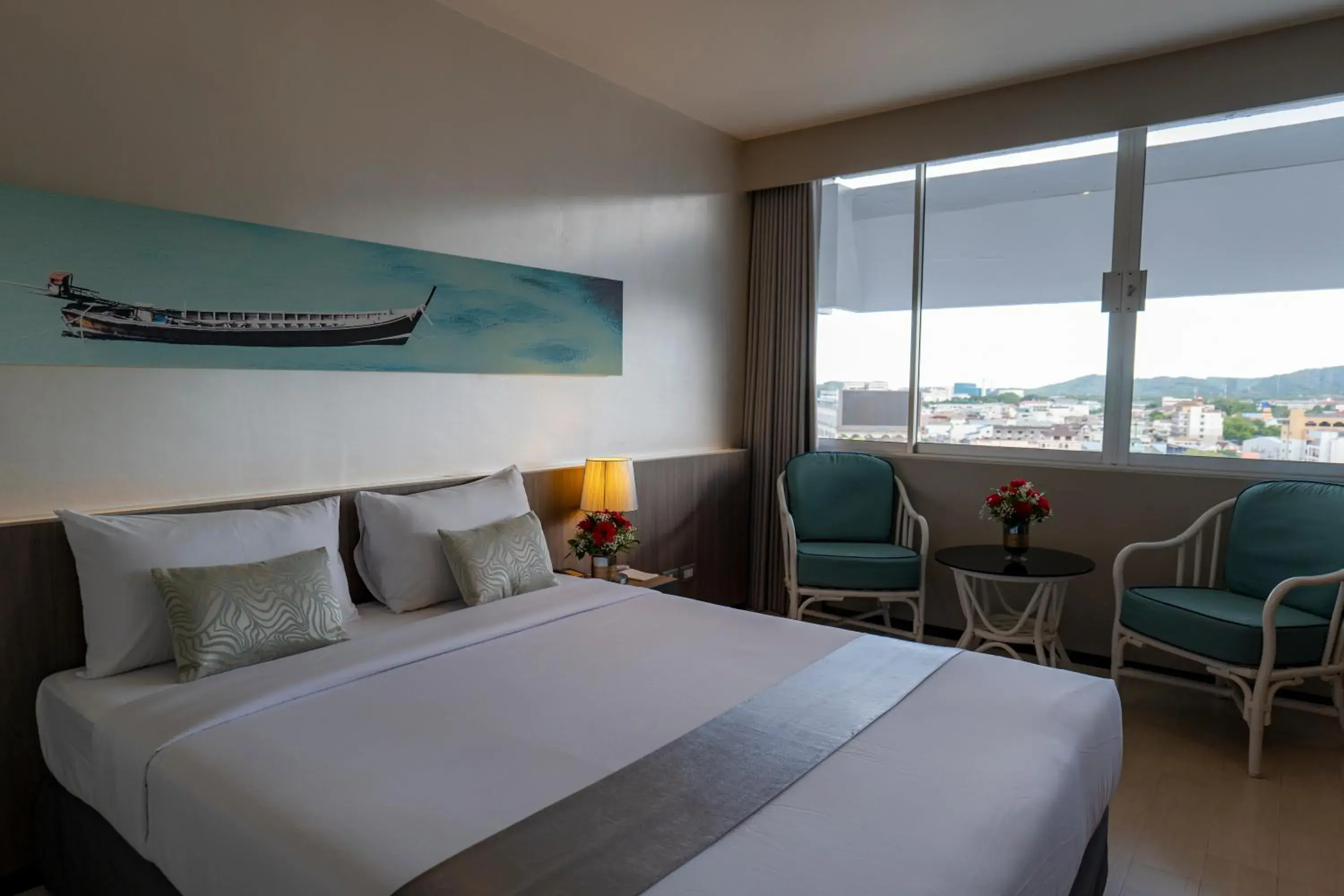 Bedroom, Bed in Pearl Hotel Phuket Bedroom, Bed in Pearl Hotel Phuket