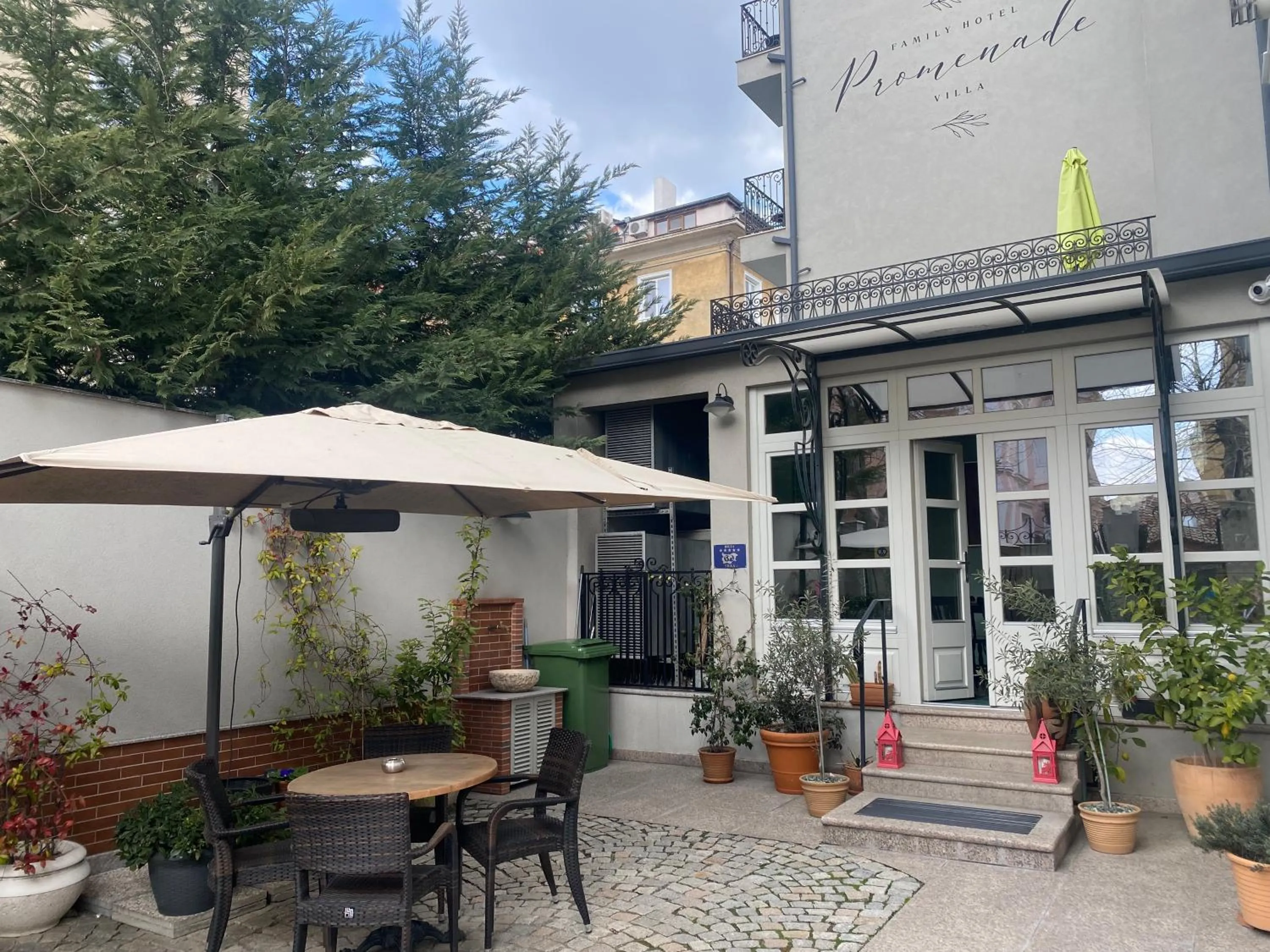 Patio in Villa Promenade