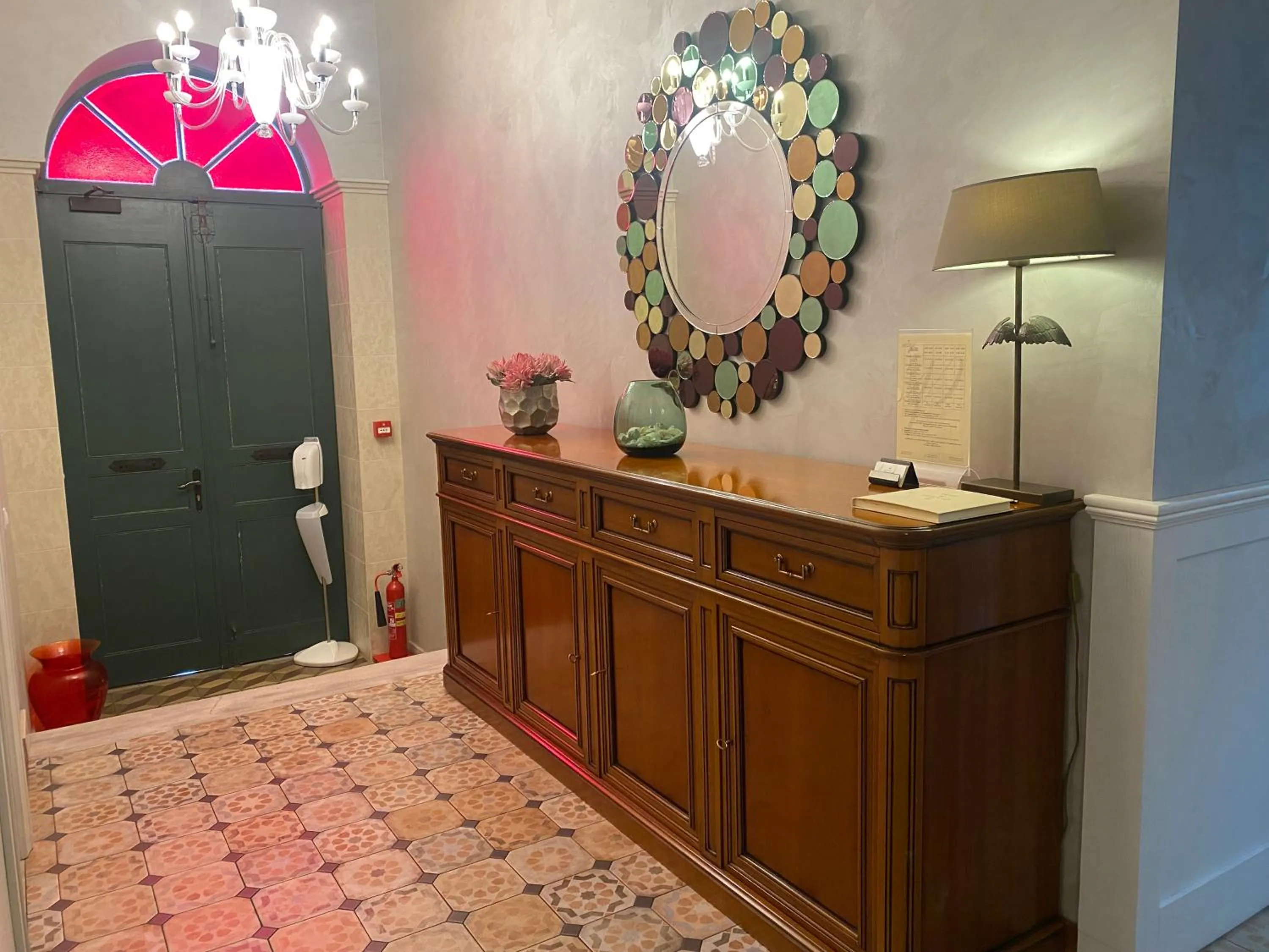 Decorative detail in Villa Promenade