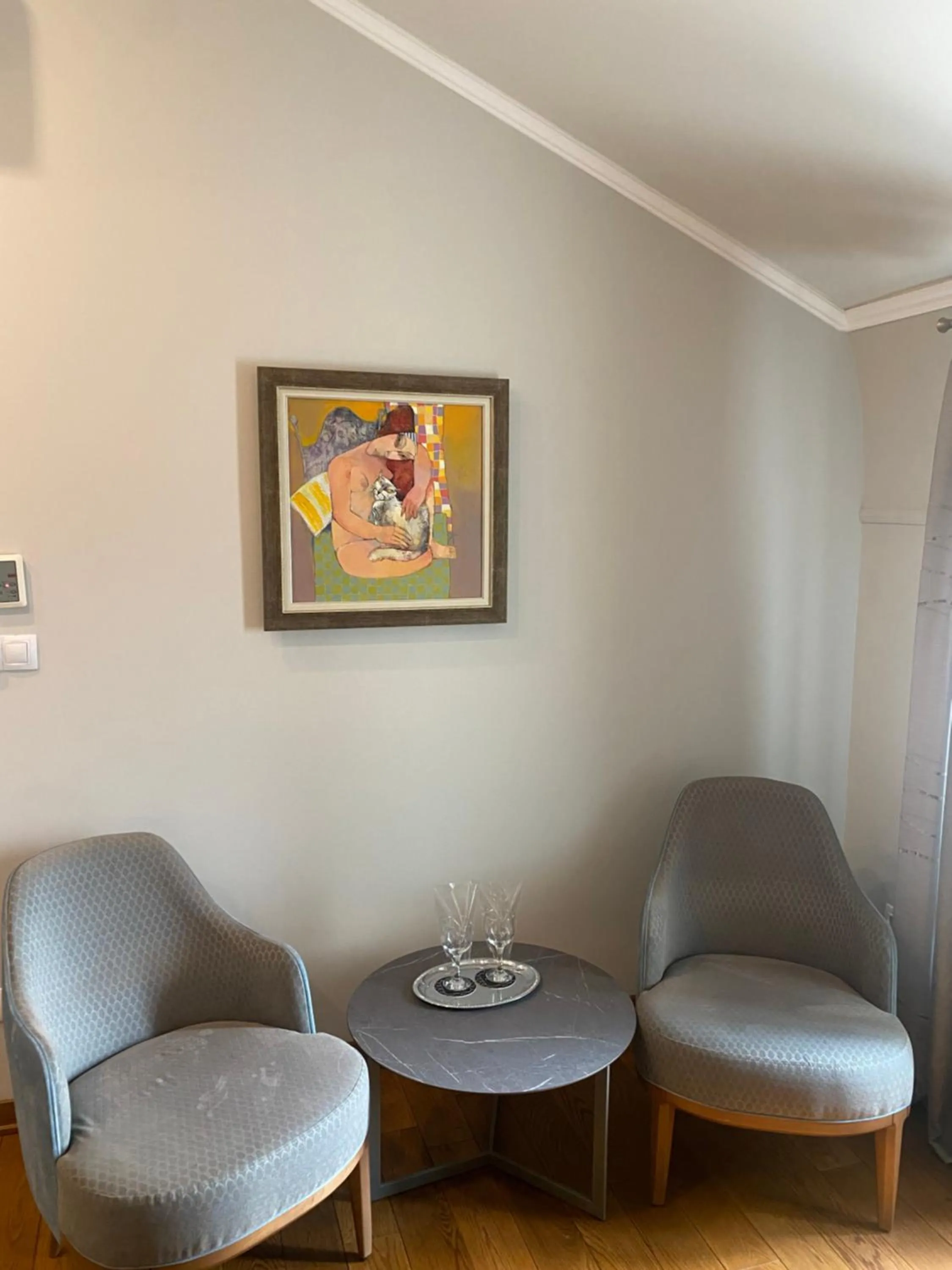 Seating area in Villa Promenade