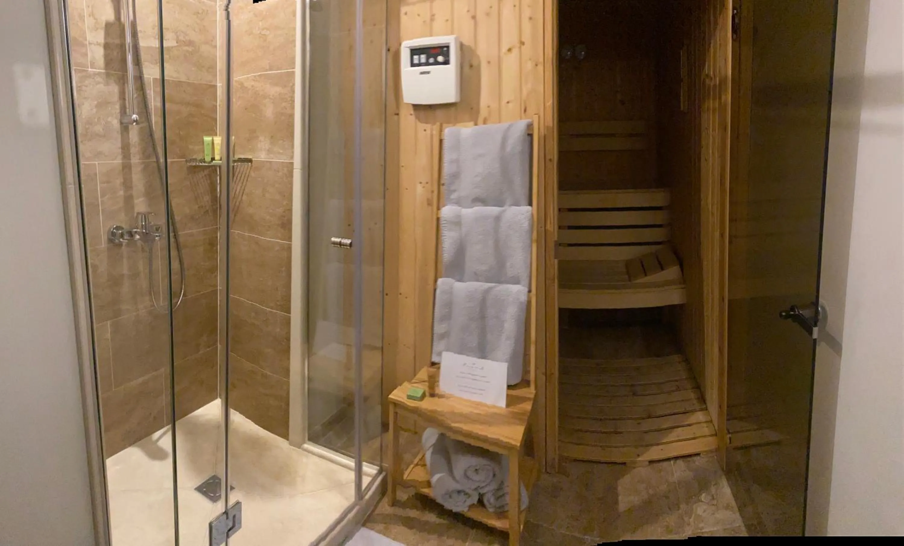 Sauna in Villa Promenade