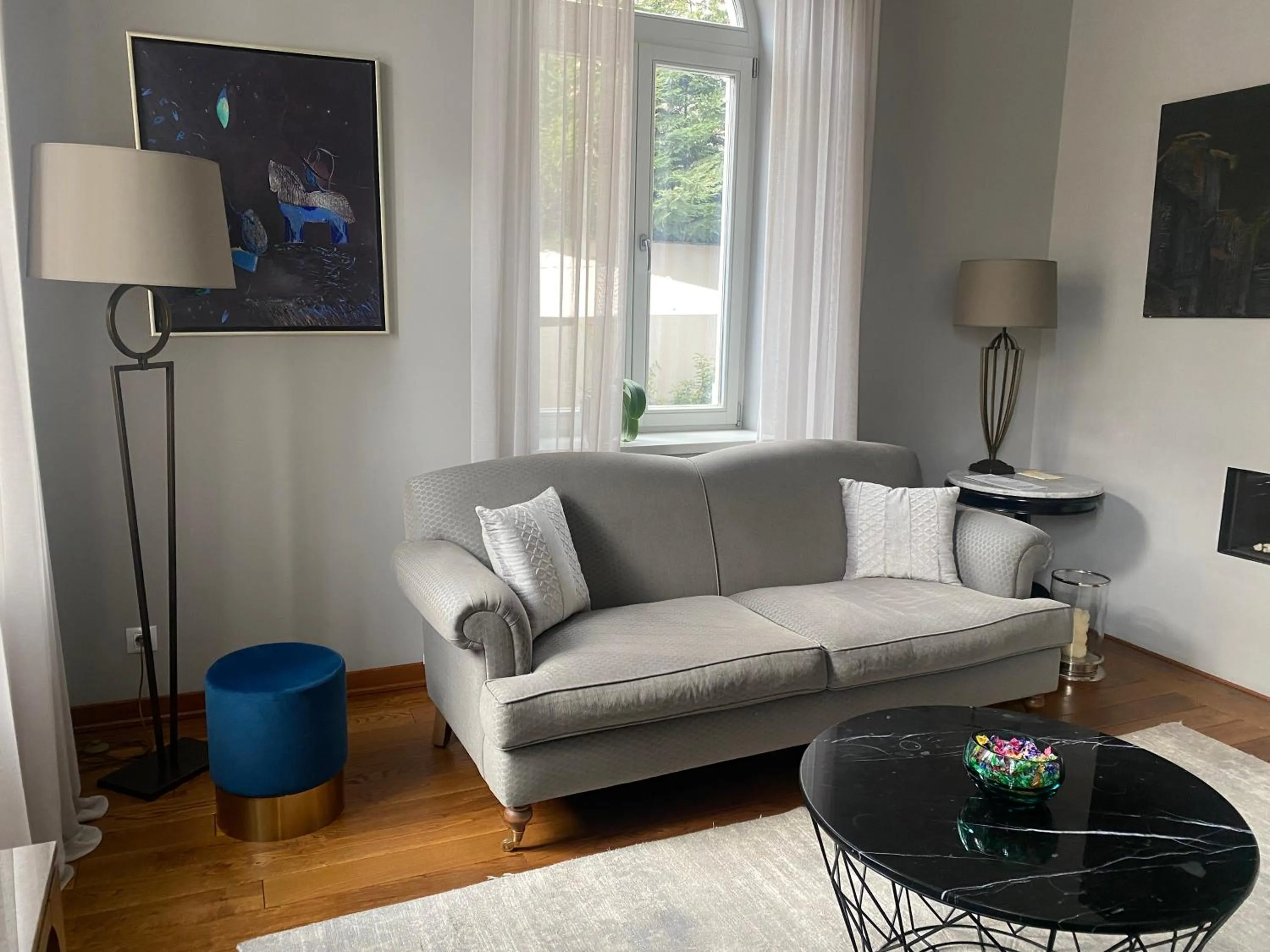 Living room in Villa Promenade