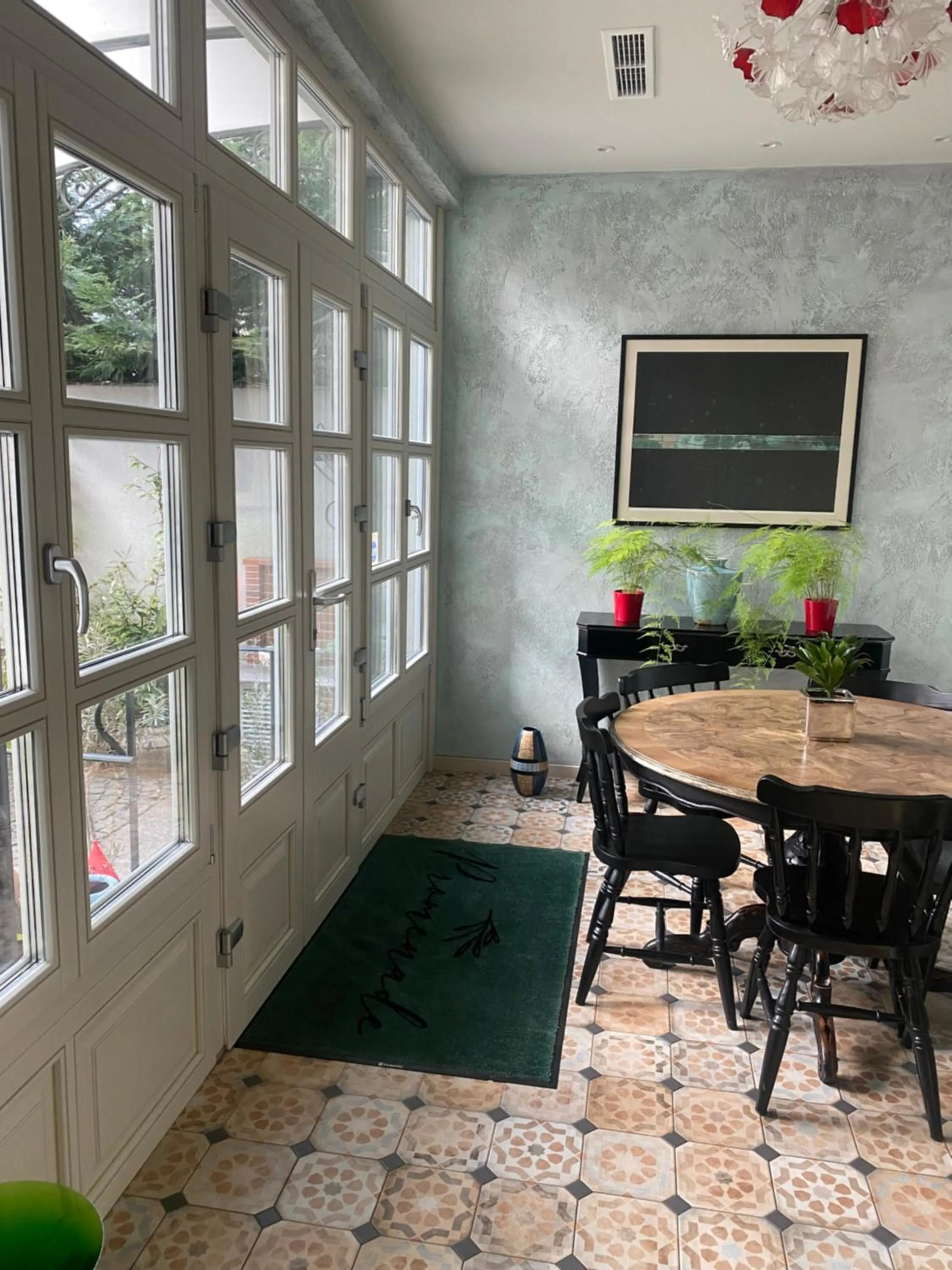 Seating area in Villa Promenade