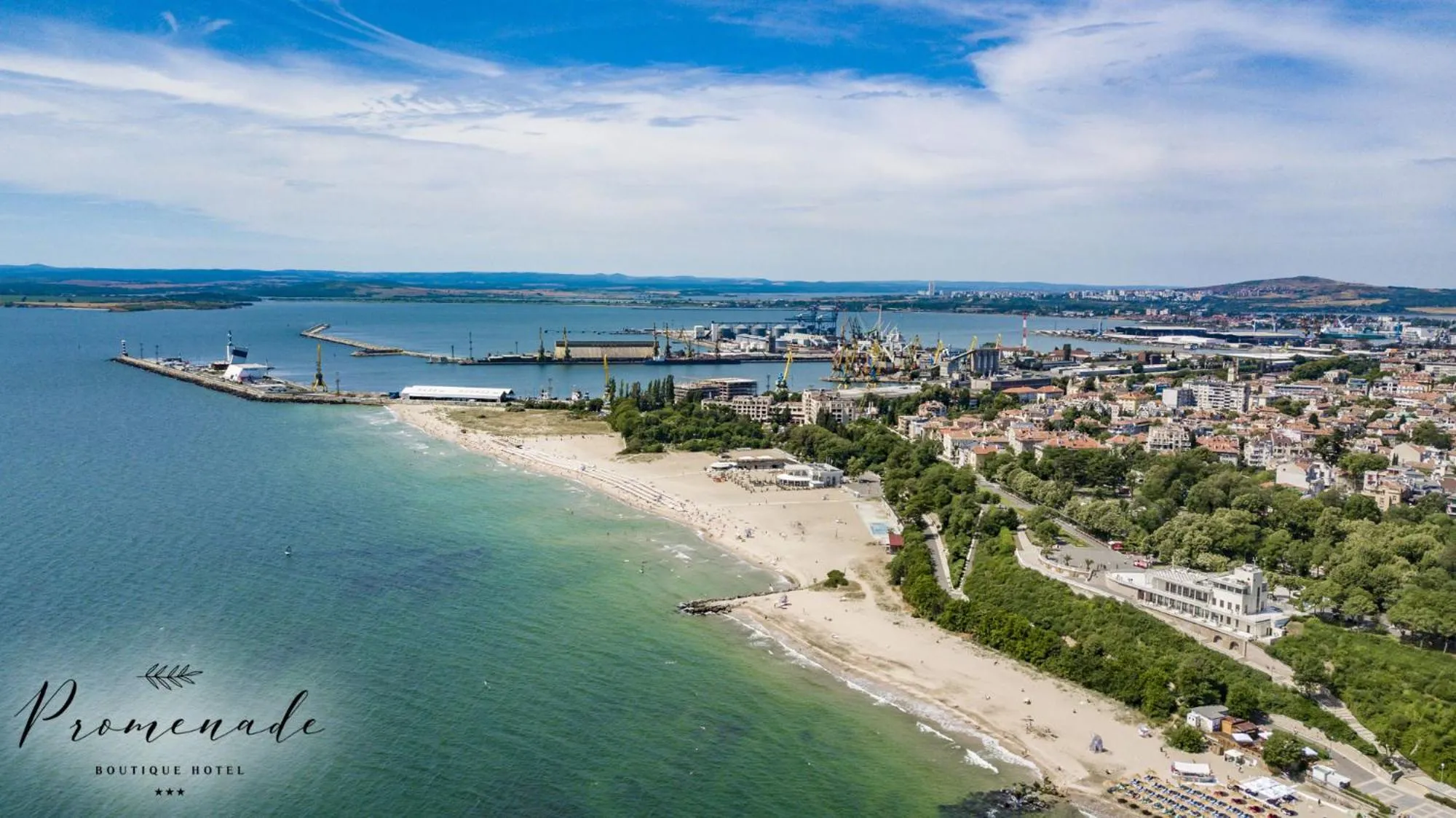 Bird's eye view in Villa Promenade