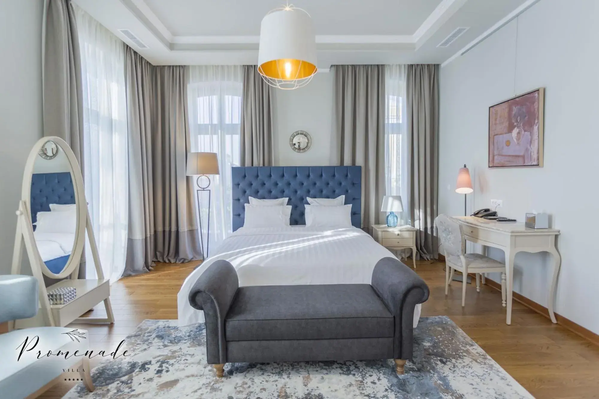 Grand Deluxe Room with Balcony and Sea View in Villa Promenade Grand Deluxe Room with Balcony and Sea View in Villa Promenade