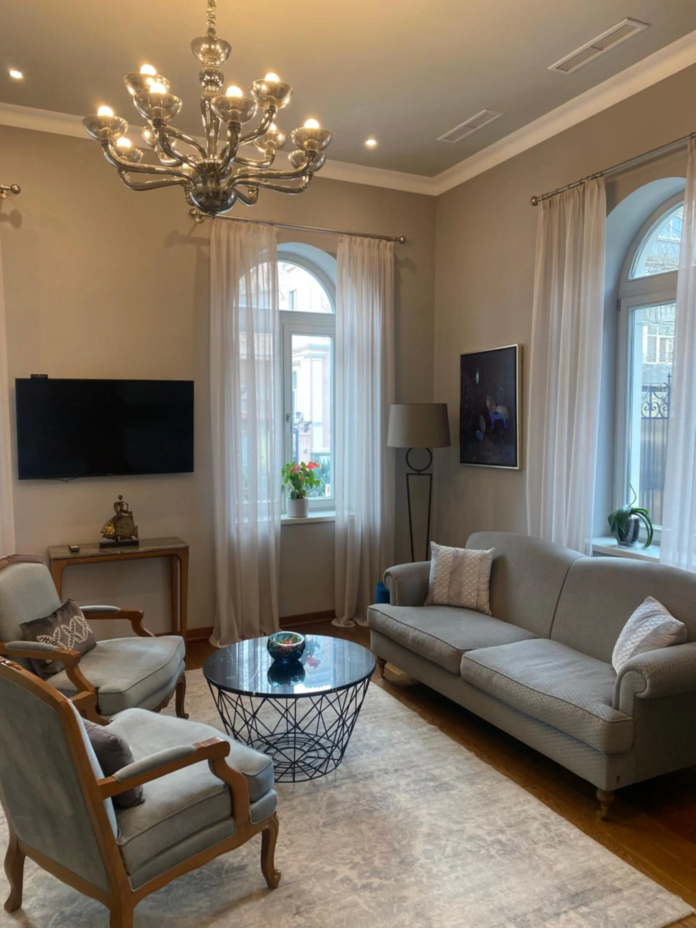 Communal lounge/ TV room in Villa Promenade