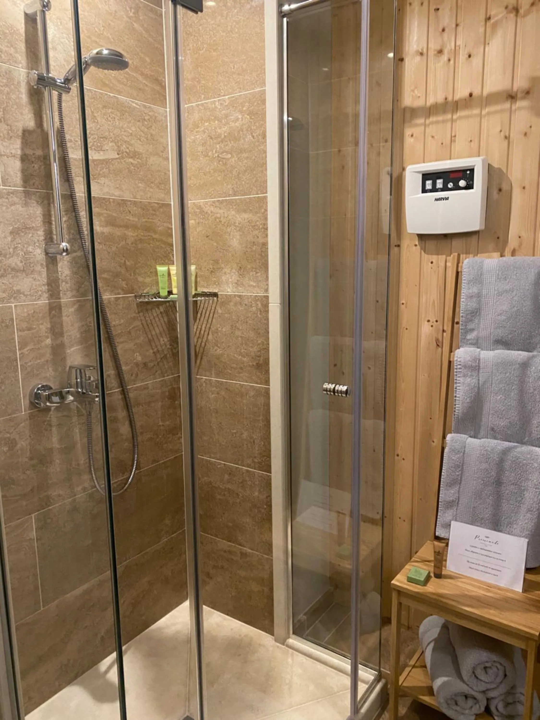 Sauna in Villa Promenade