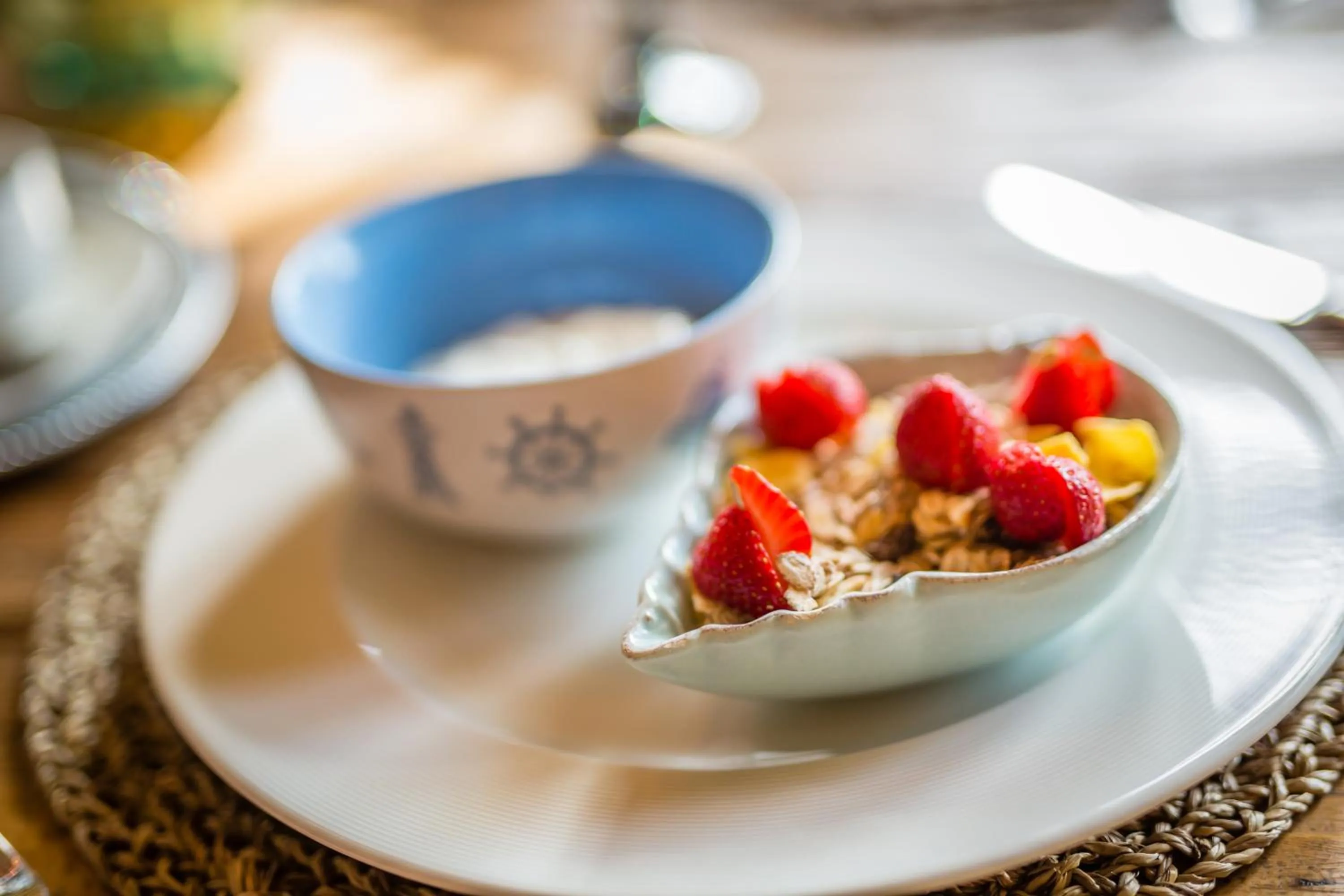 Buffet breakfast in Villa Promenade