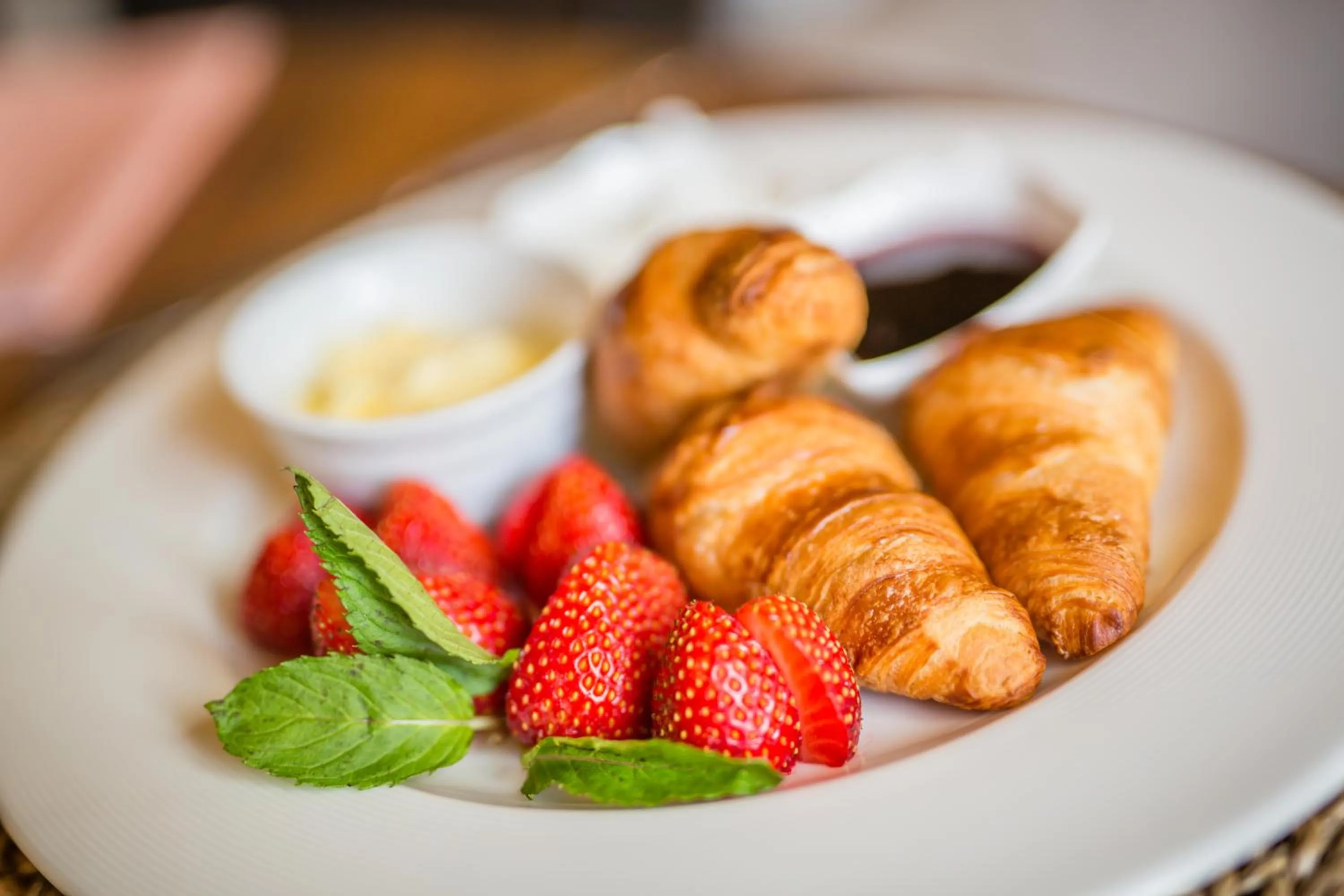 Buffet breakfast in Villa Promenade