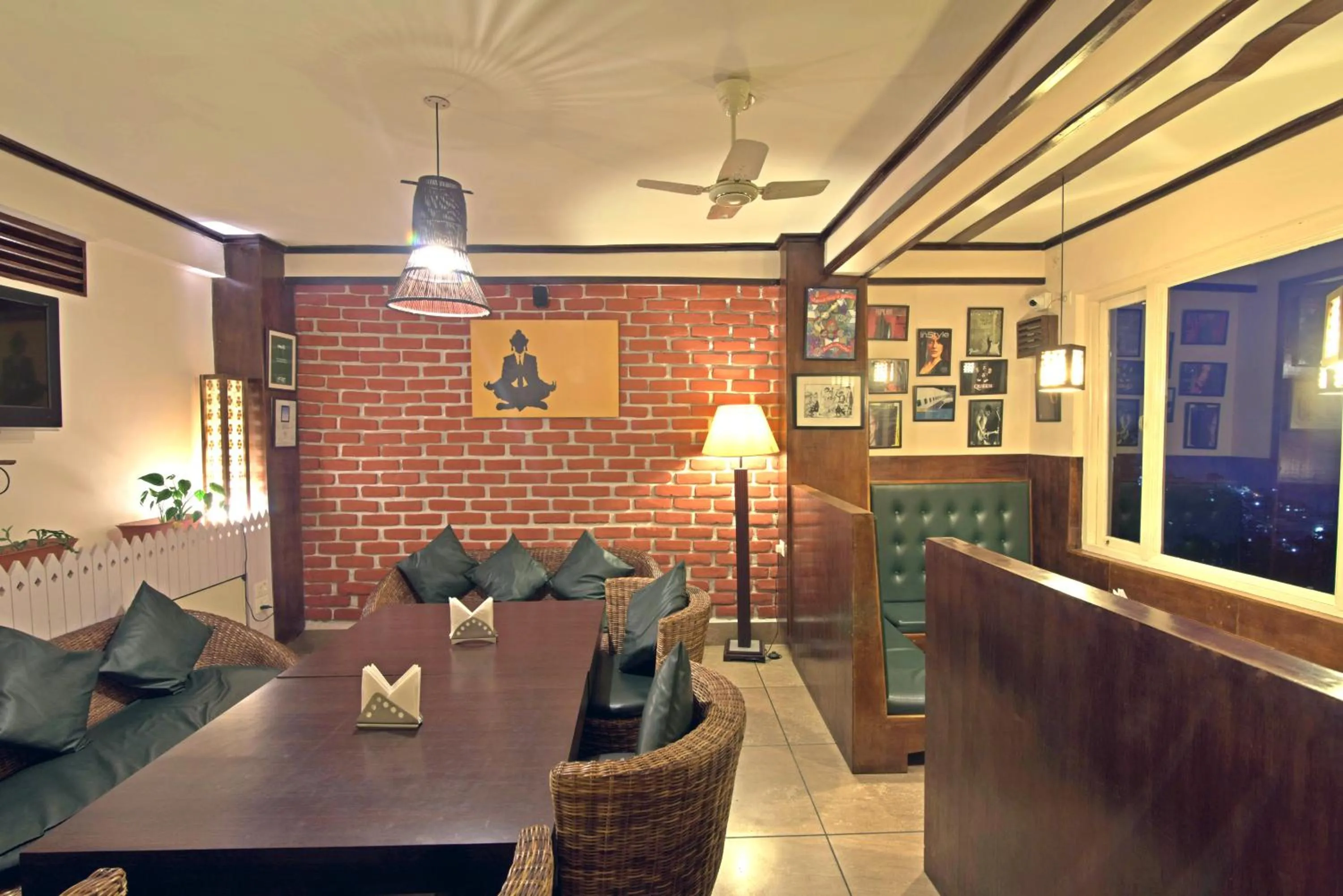 Restaurant/places to eat in The Nettle and Fern Hotel Gangtok