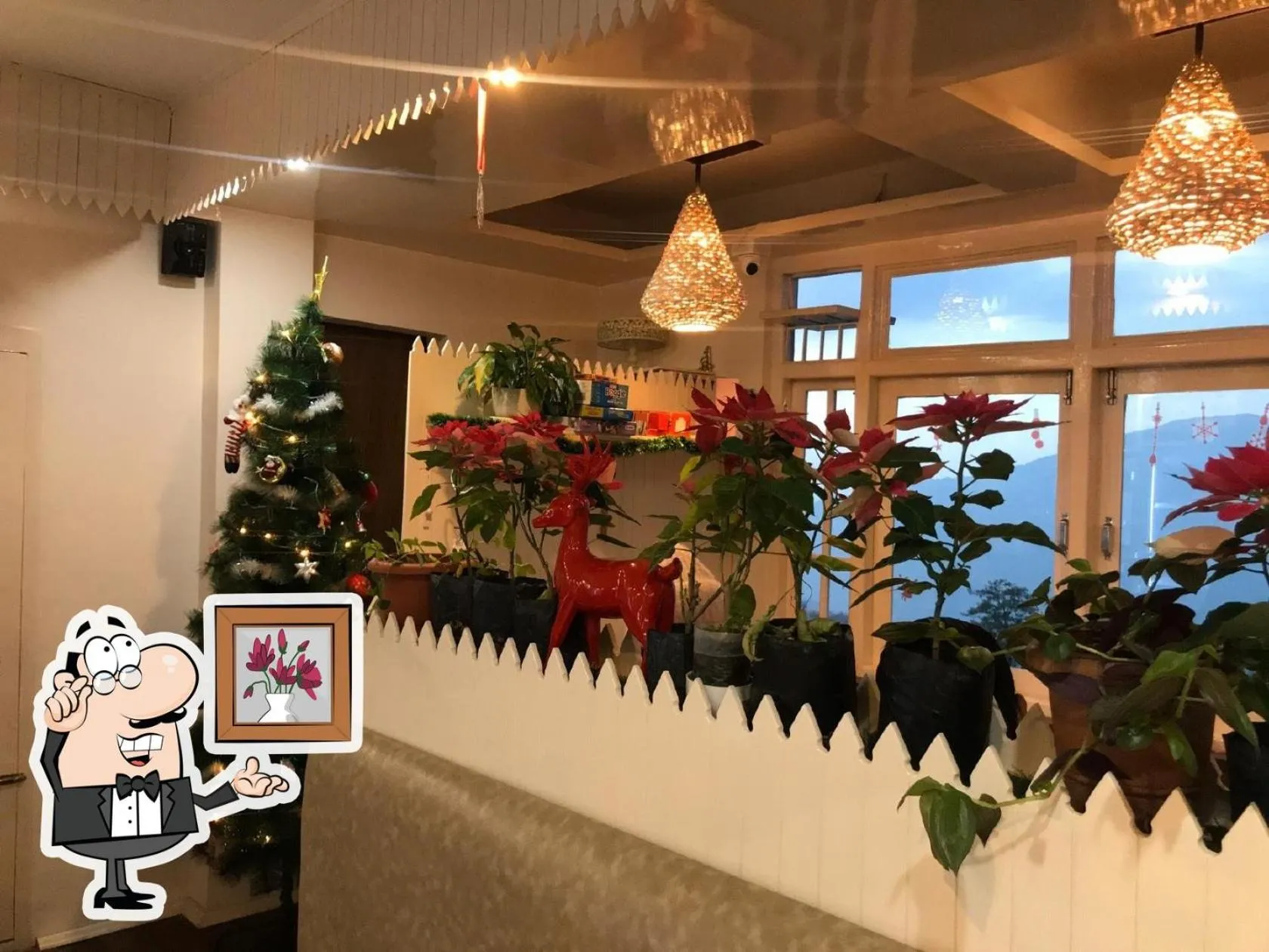 Restaurant/places to eat in The Nettle and Fern Hotel Gangtok