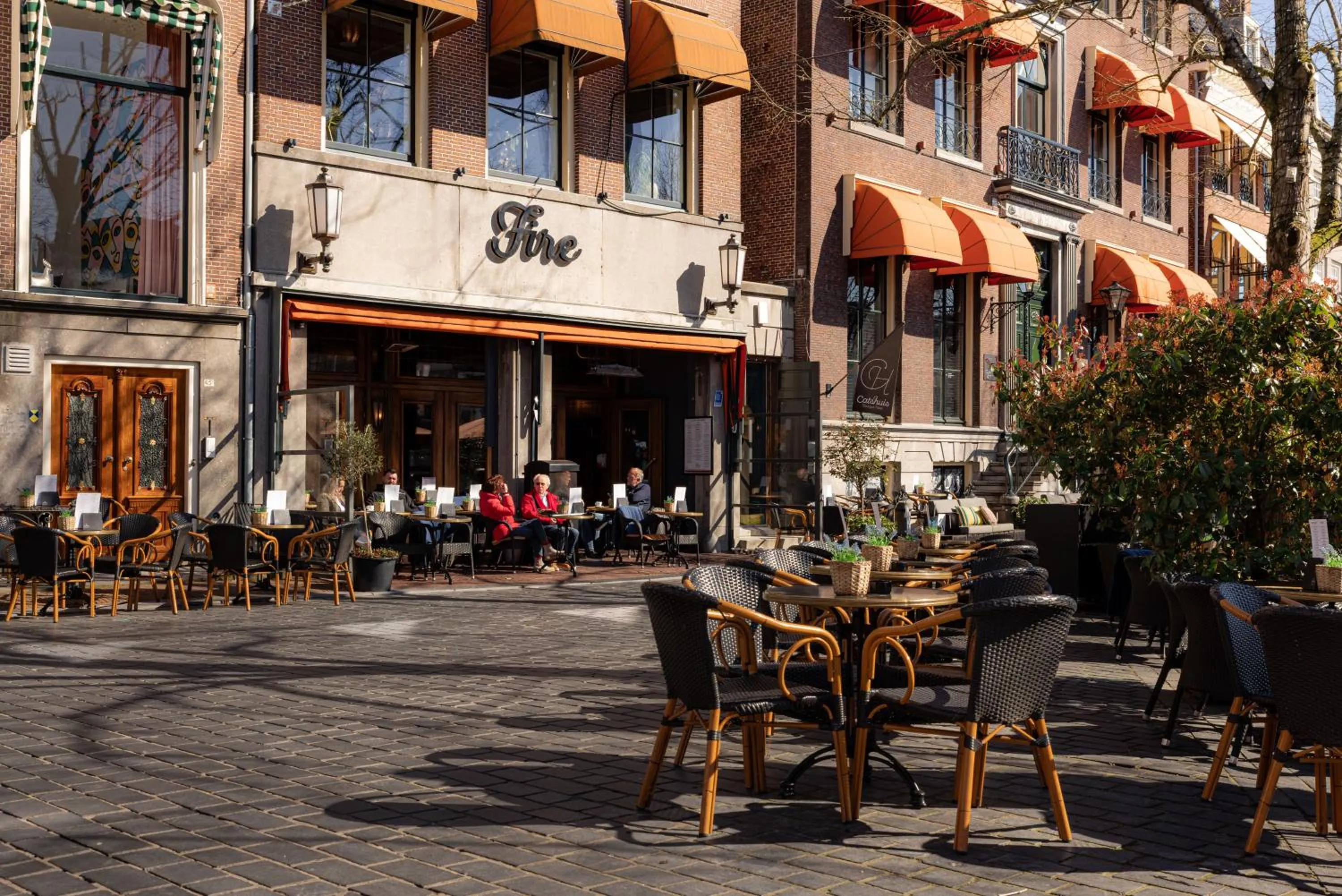 Restaurant/places to eat in Boutique Hotel Catshuis