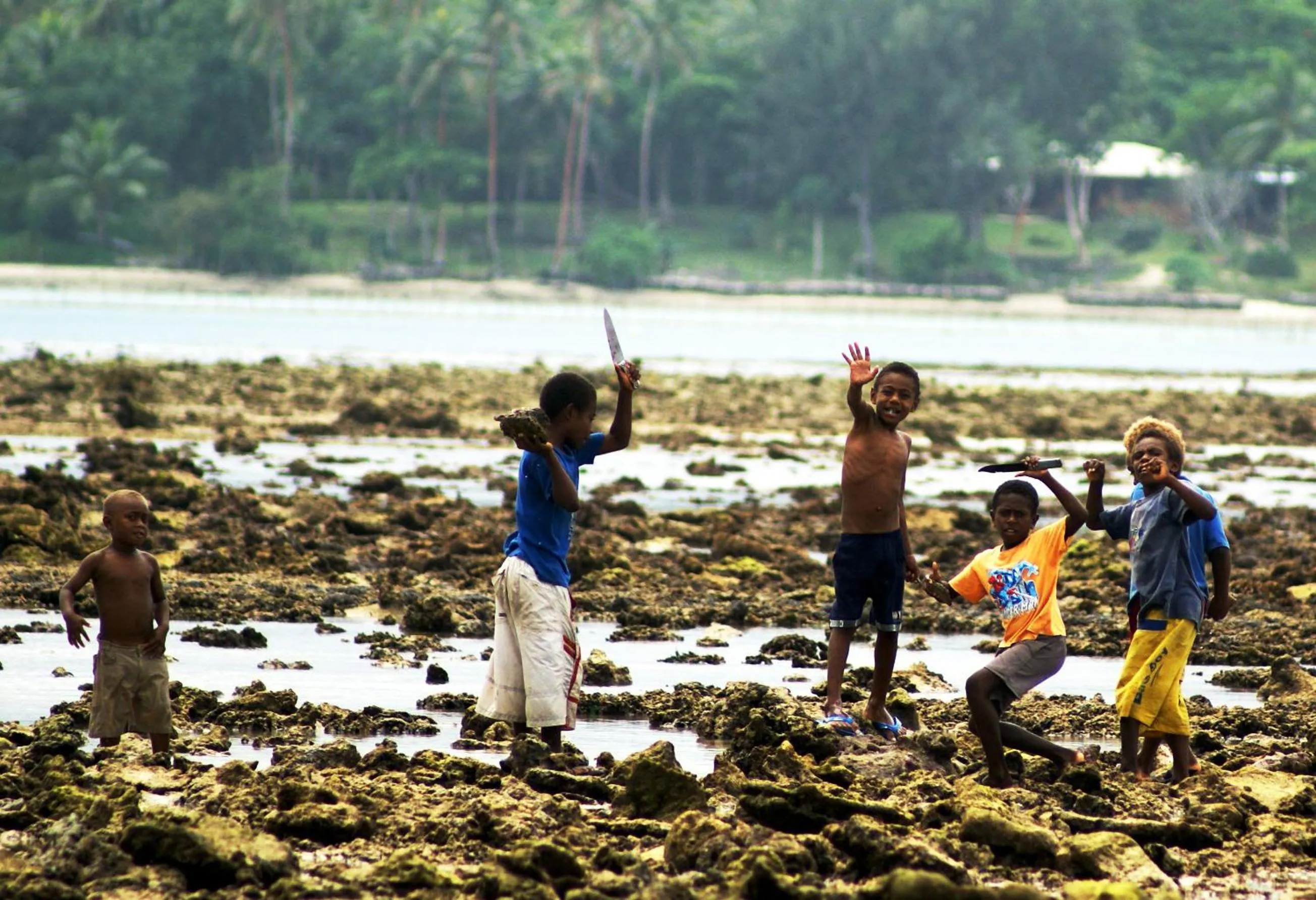 young children in Bluepango Guest House