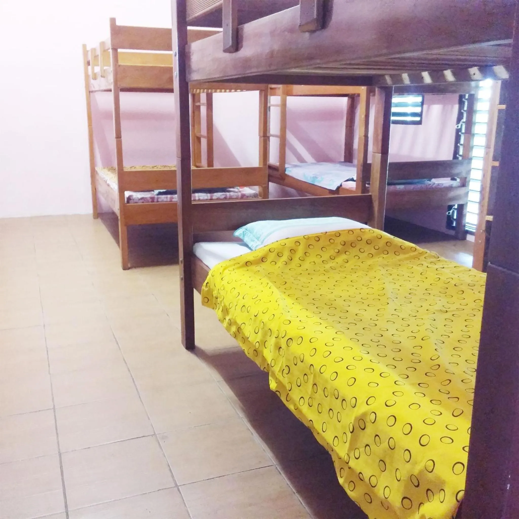 Bed in Bluepango Guest House