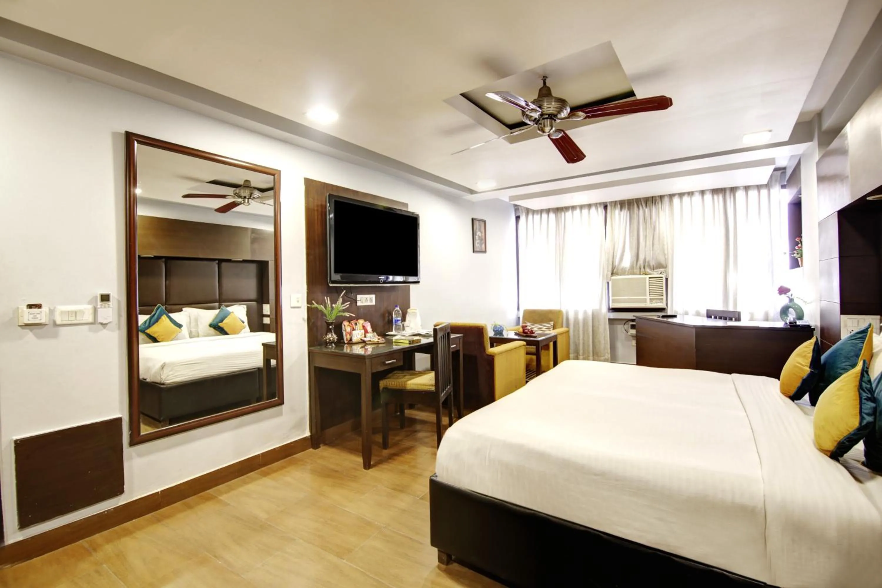 Bed in Hotel BB Palace (A Family Hotel)