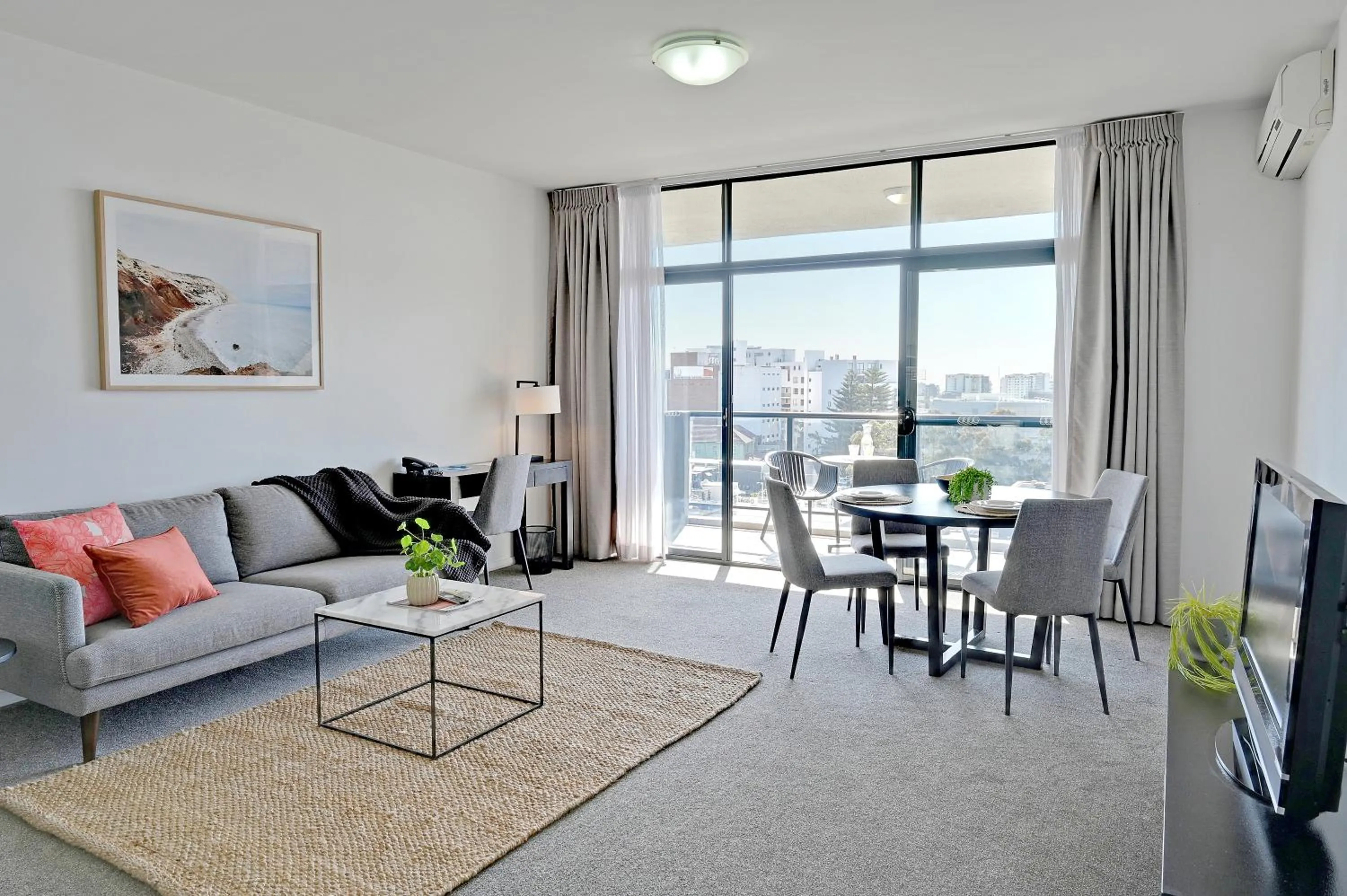 Living room in Mantra Wollongong