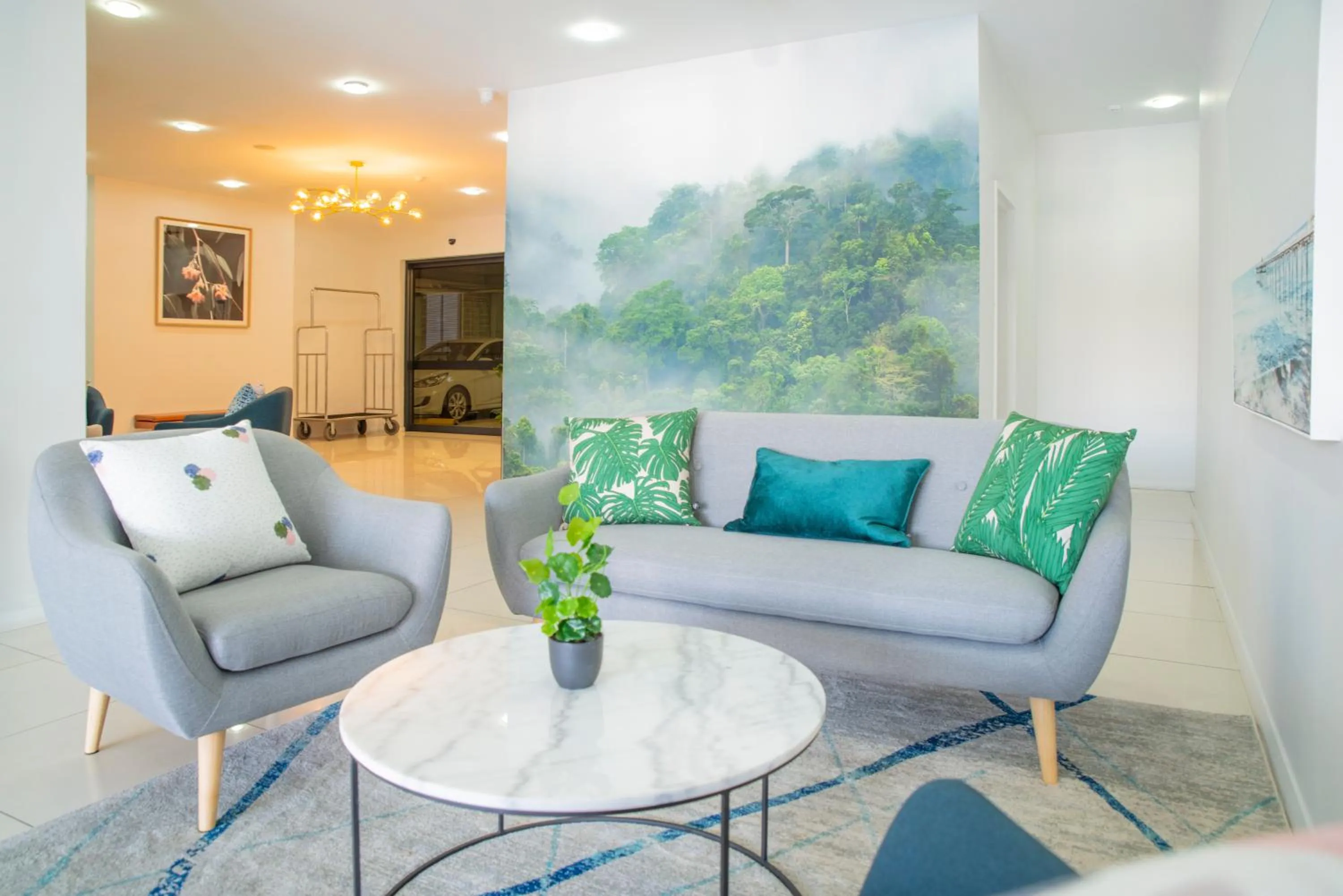 Lobby or reception in Mantra Wollongong